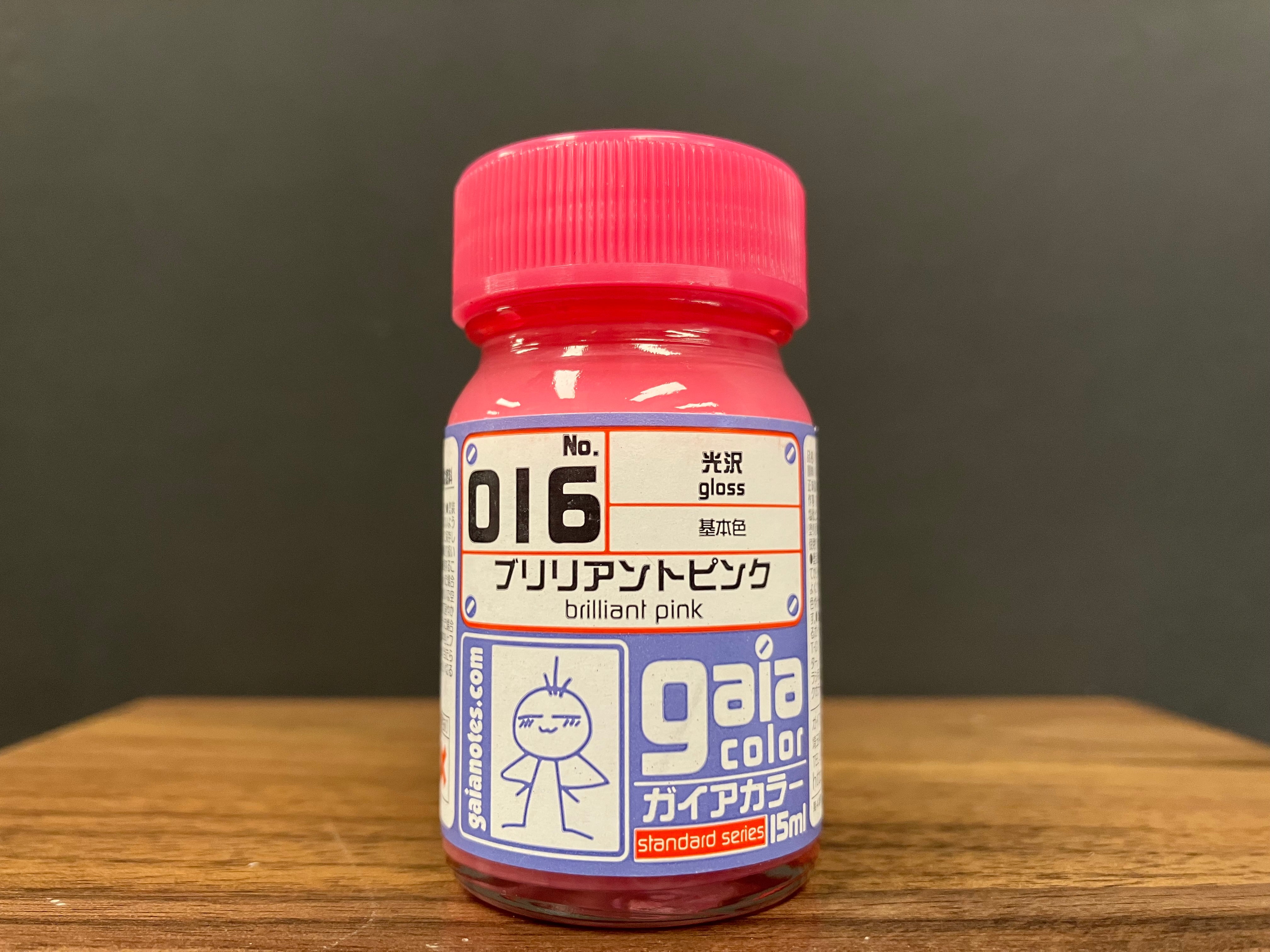 Gloss Brilliant Pink 016 光澤: 亮艷粉紅色 基本色