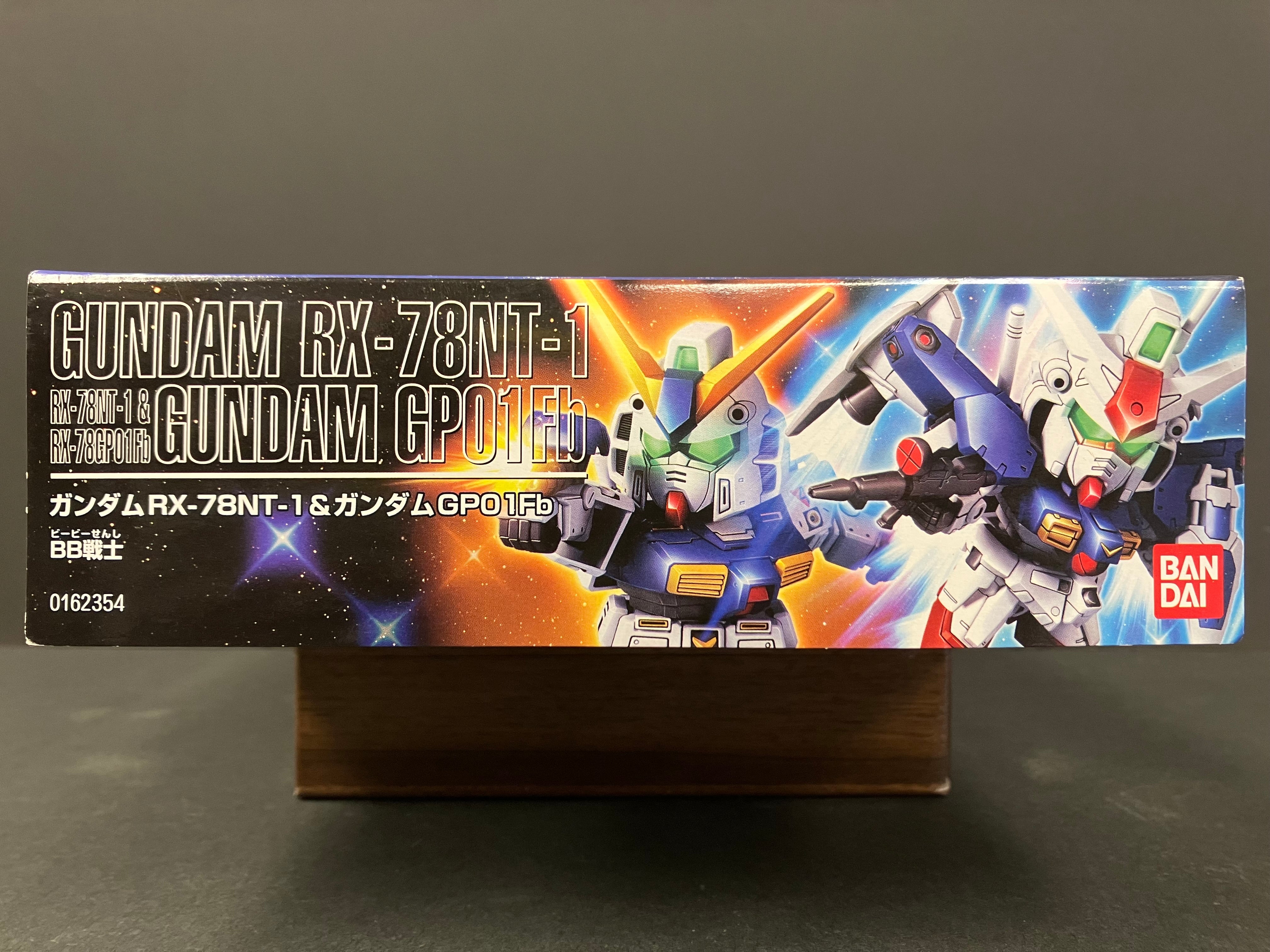 SD BB Senshi Gundam RX-78NT-1 & Gundam RX-78GP01-Fb