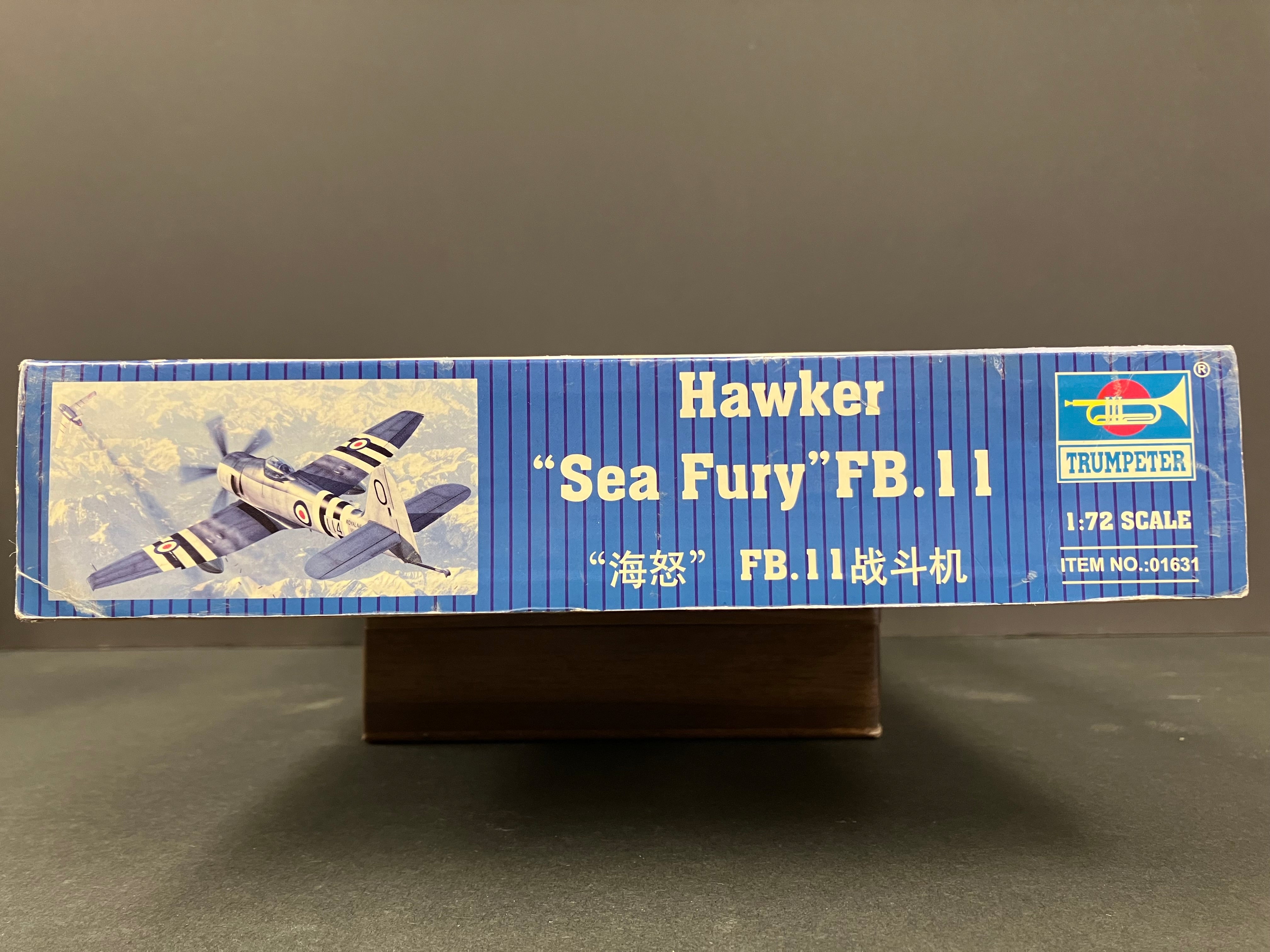 Plane Series No. 01631 1/72 Scale Hawker Sea Fury FB.11
