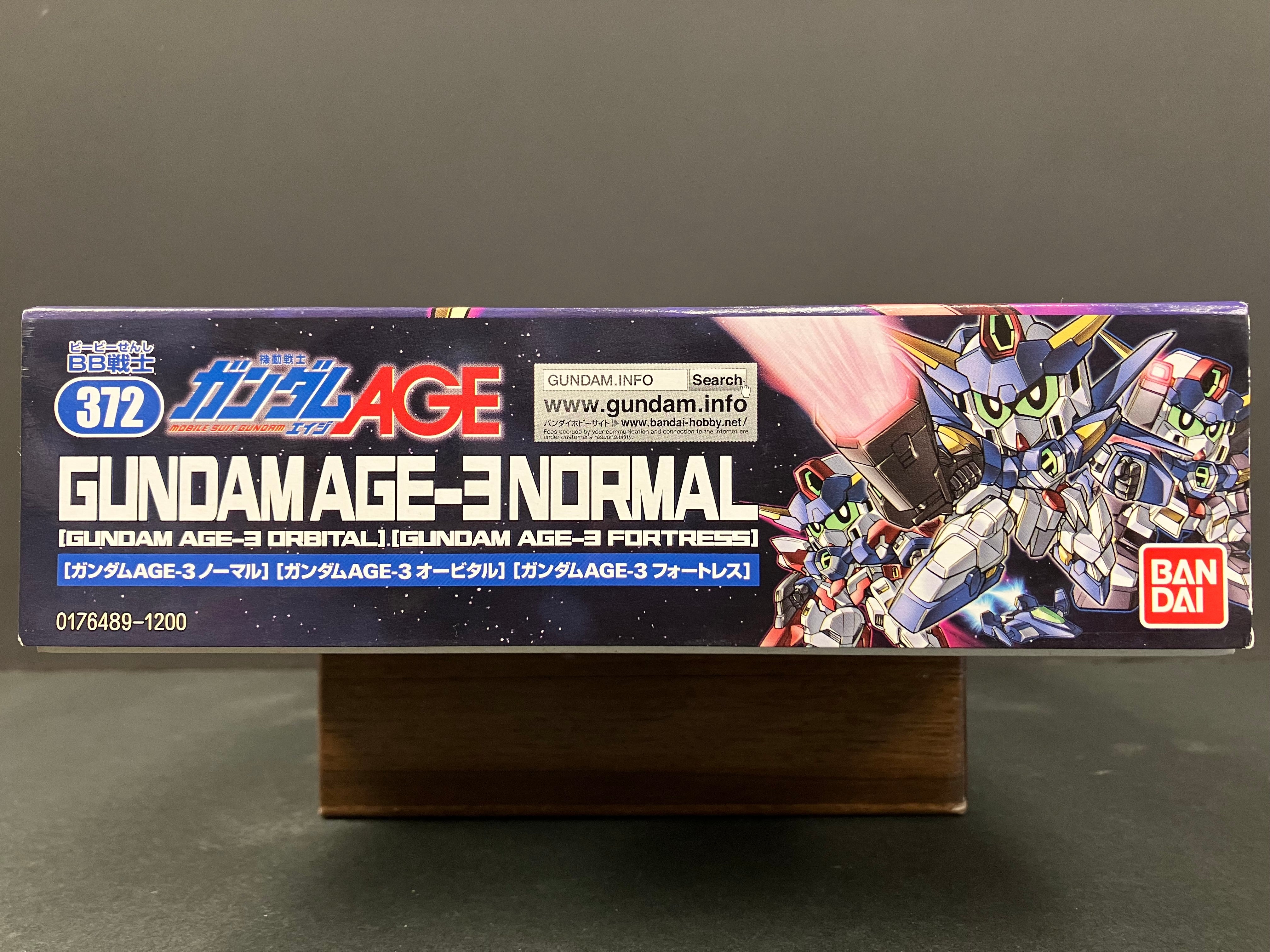 SD BB Senshi No. 372 Gundam Age-3 Normal [Gundam Age-3 Orbital] [Gundam Age-3 Fortress] ~ Mobile Suit Gundam Age