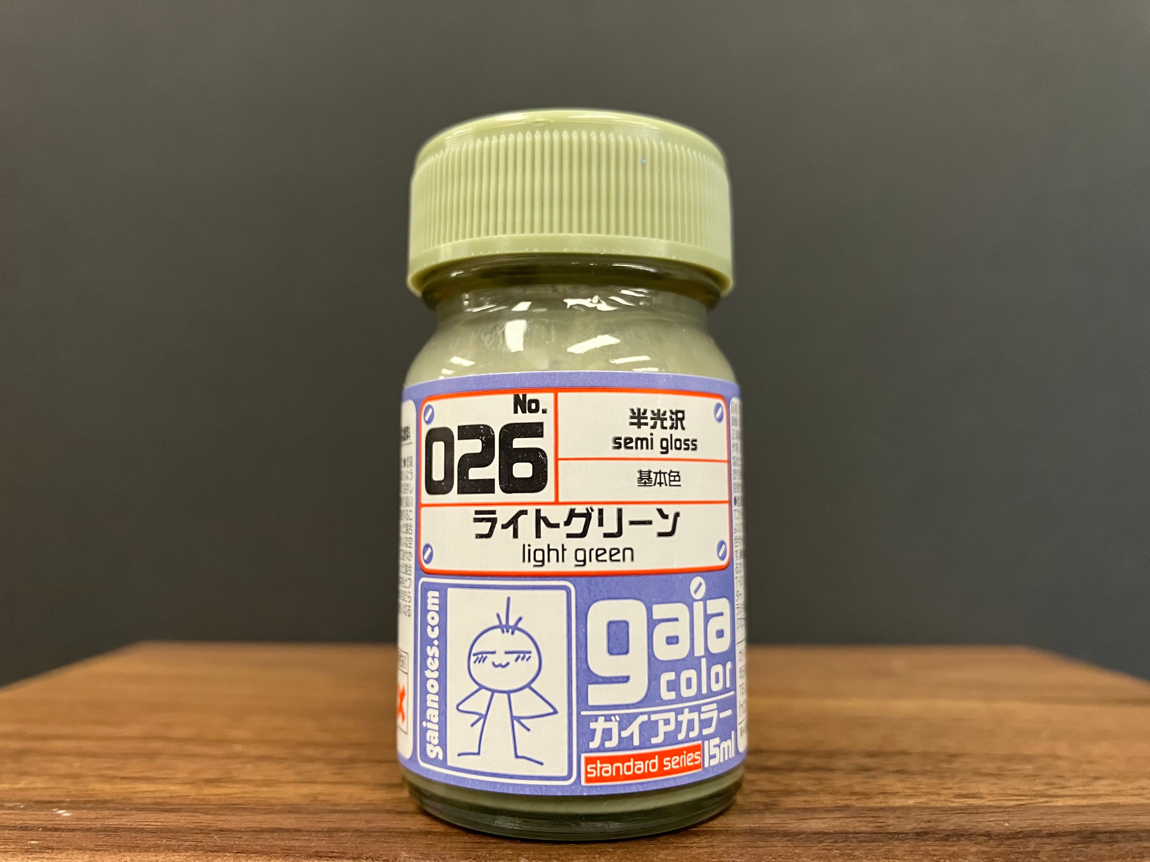 Semi Gloss Light Green 026 半光澤: 淺綠色 基本色