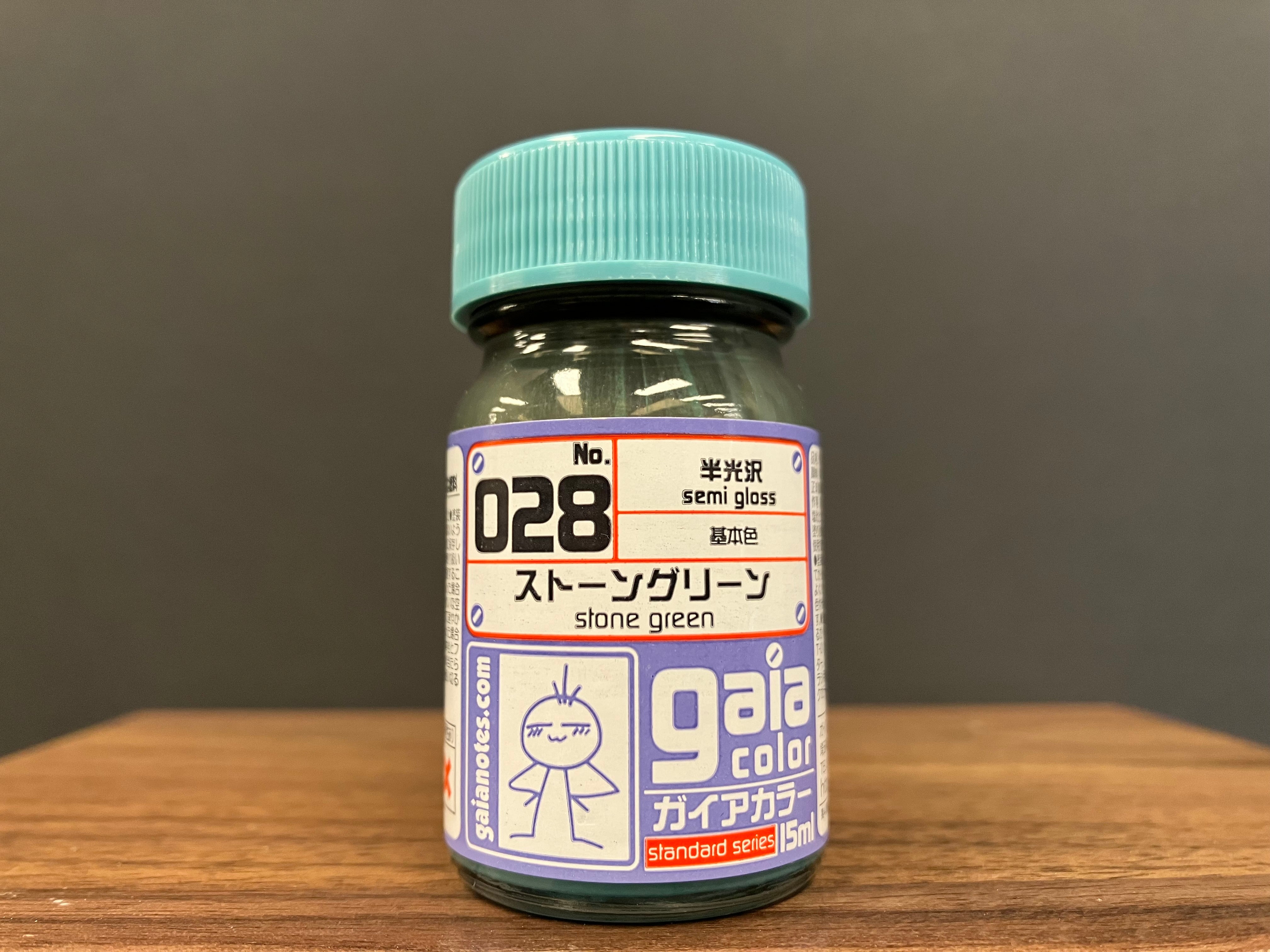 Semi Gloss Stone Green 028 半光澤: 石綠色 基本色