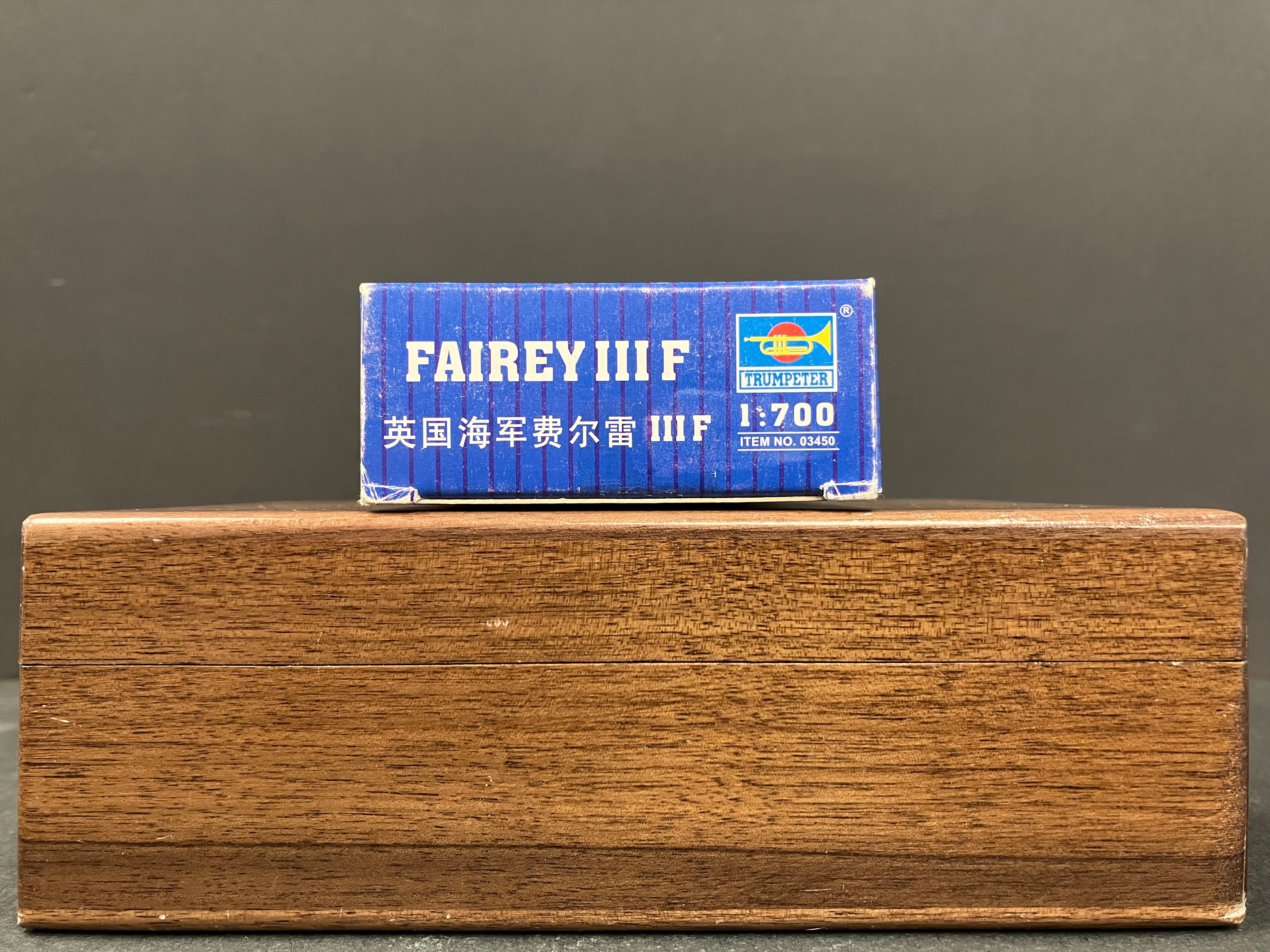 Plane Series No. 03450 1/700 Scale Aircraft Sets for Aircraft Carrier Fairey III F (12 Planes per Box)