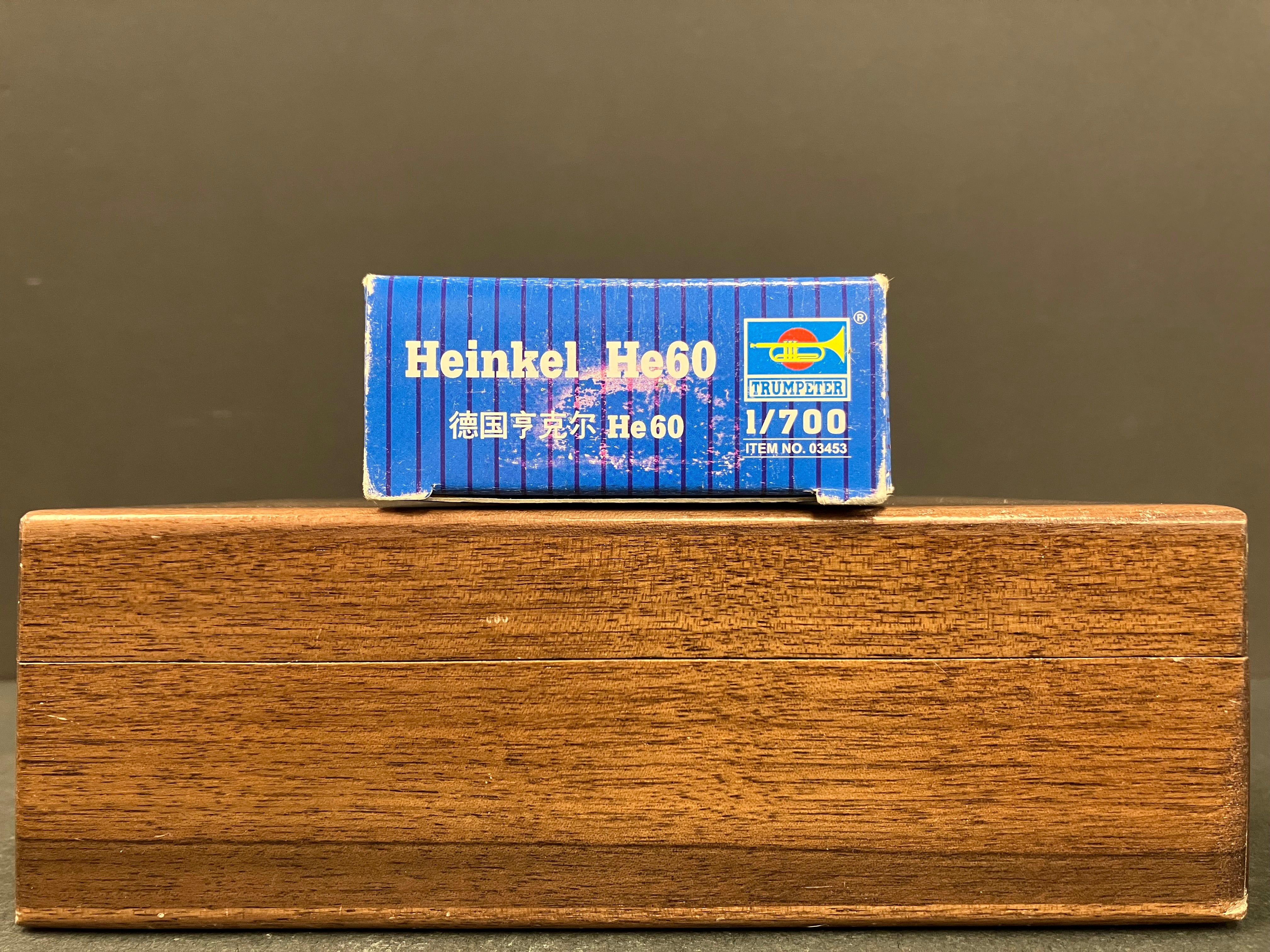 Plane Series No. 03453 1/700 Scale Aircraft Sets Heinkel He 60 (12 Planes per Box)