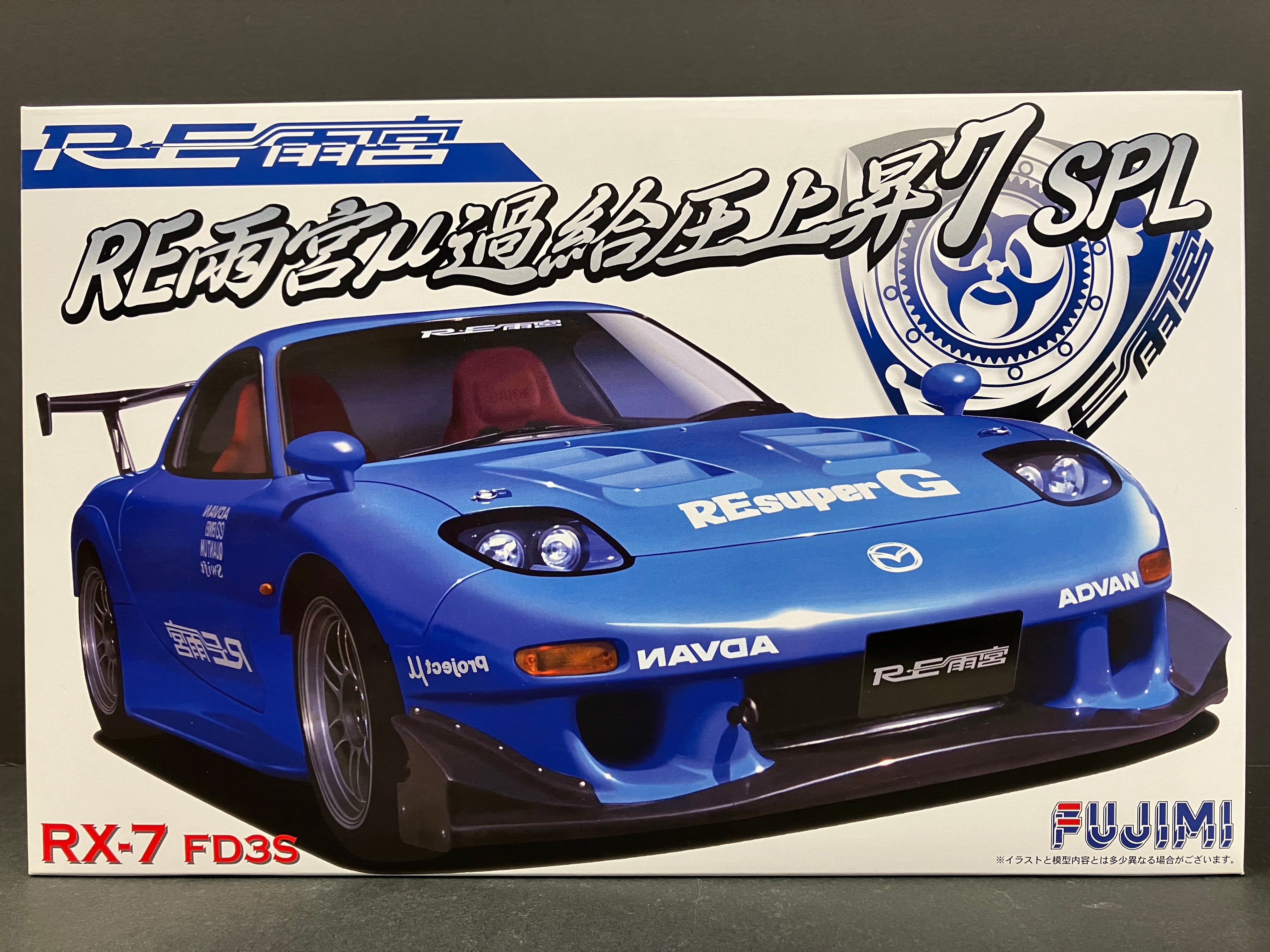 ID-141 Mazda RX-7 FD3S RE-Amemiya Mu 7 SPL RE Super G GT-AD Version [RE雨宮μ過給圧上昇7 SPL]