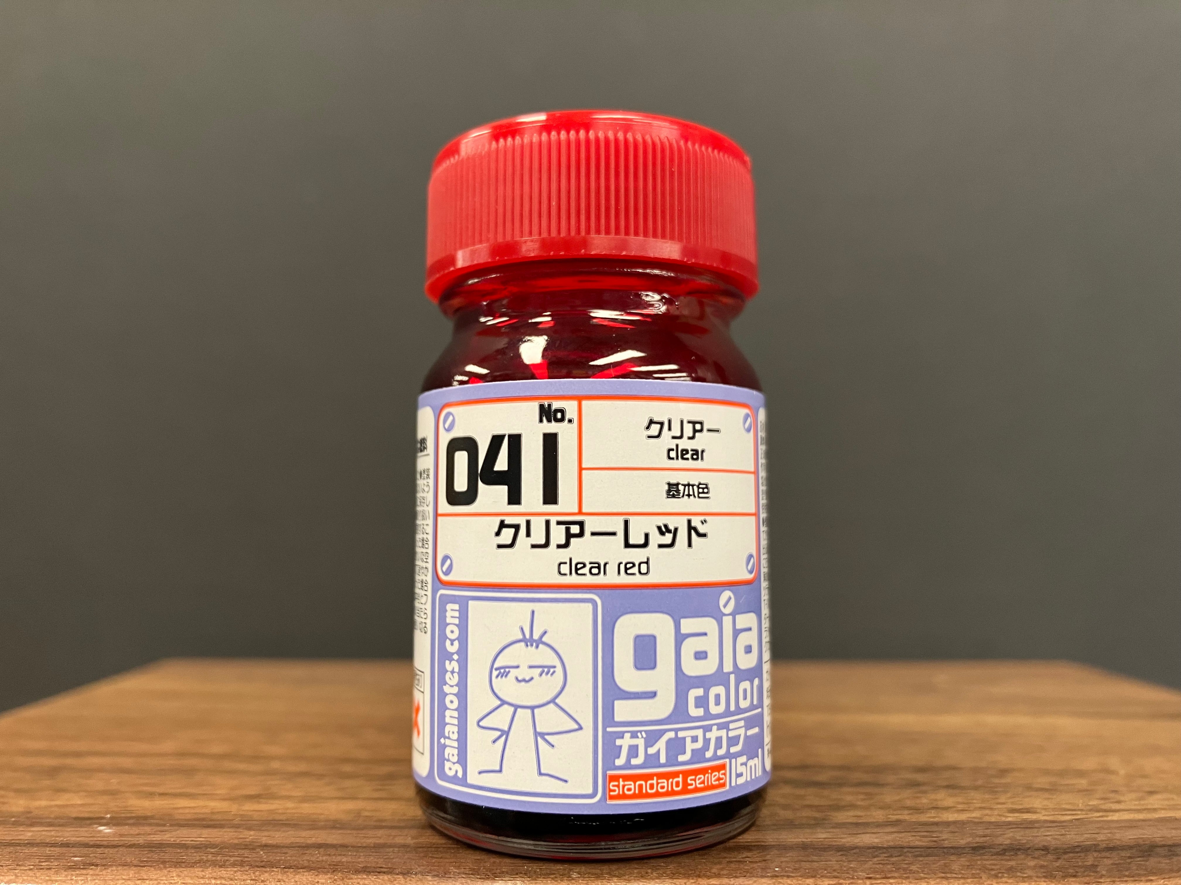 Gloss Translucent Clear Red 041 光澤: 透明紅色 基本色
