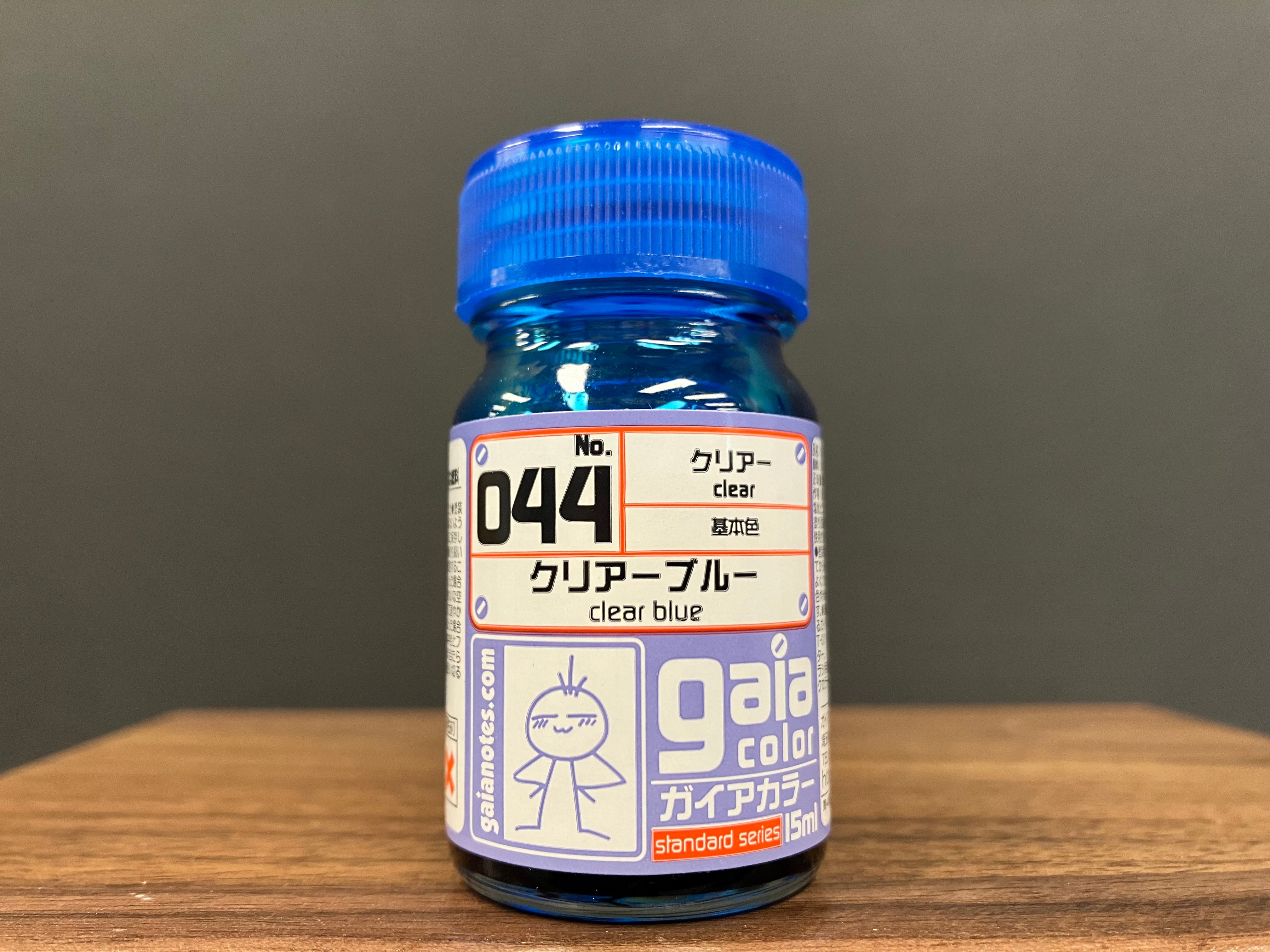 Gloss Translucent Clear Blue 044 光澤: 透明藍色 基本色