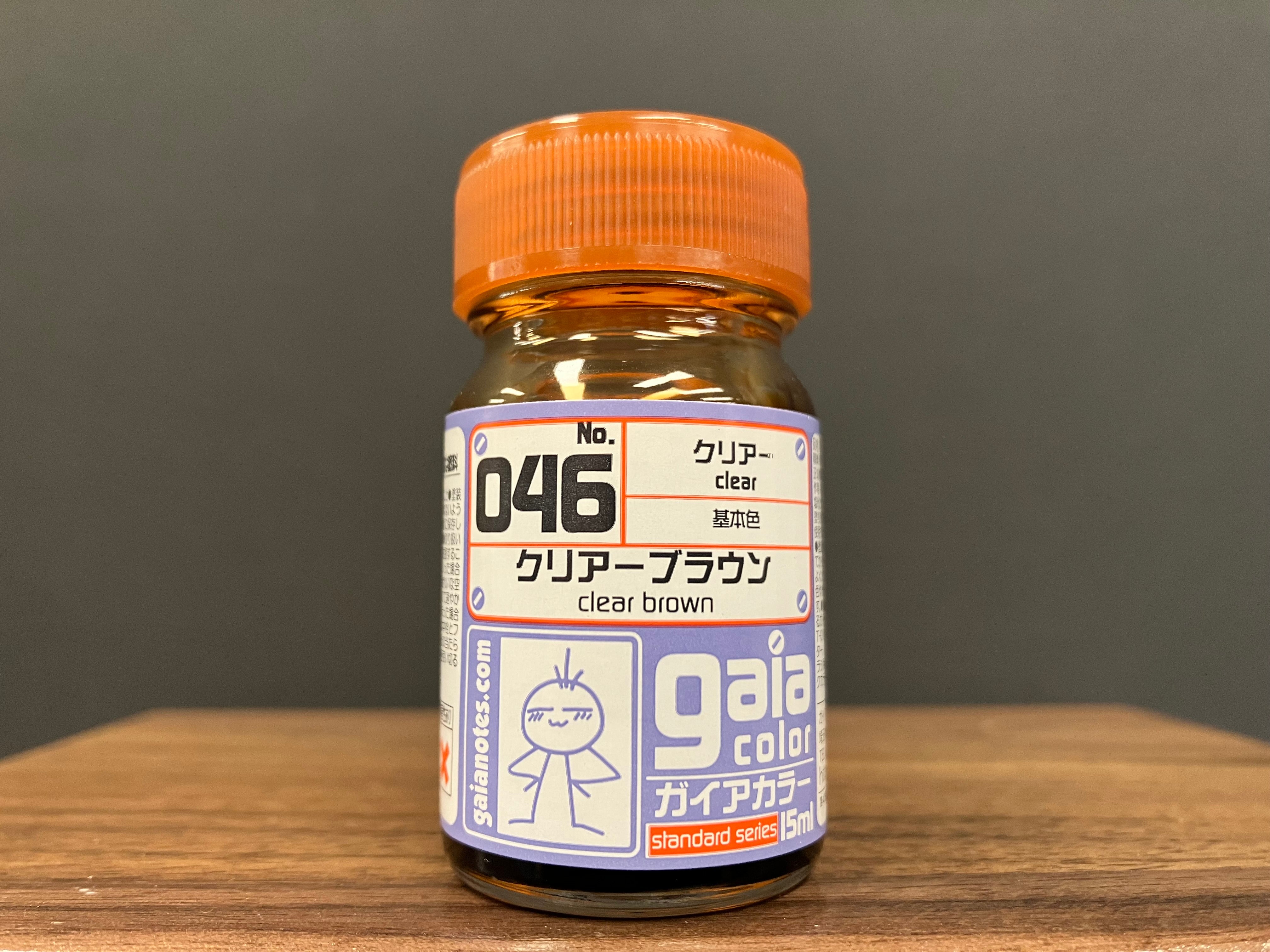 Gloss Translucent Clear Brown 046 光澤: 透明棕色 基本色