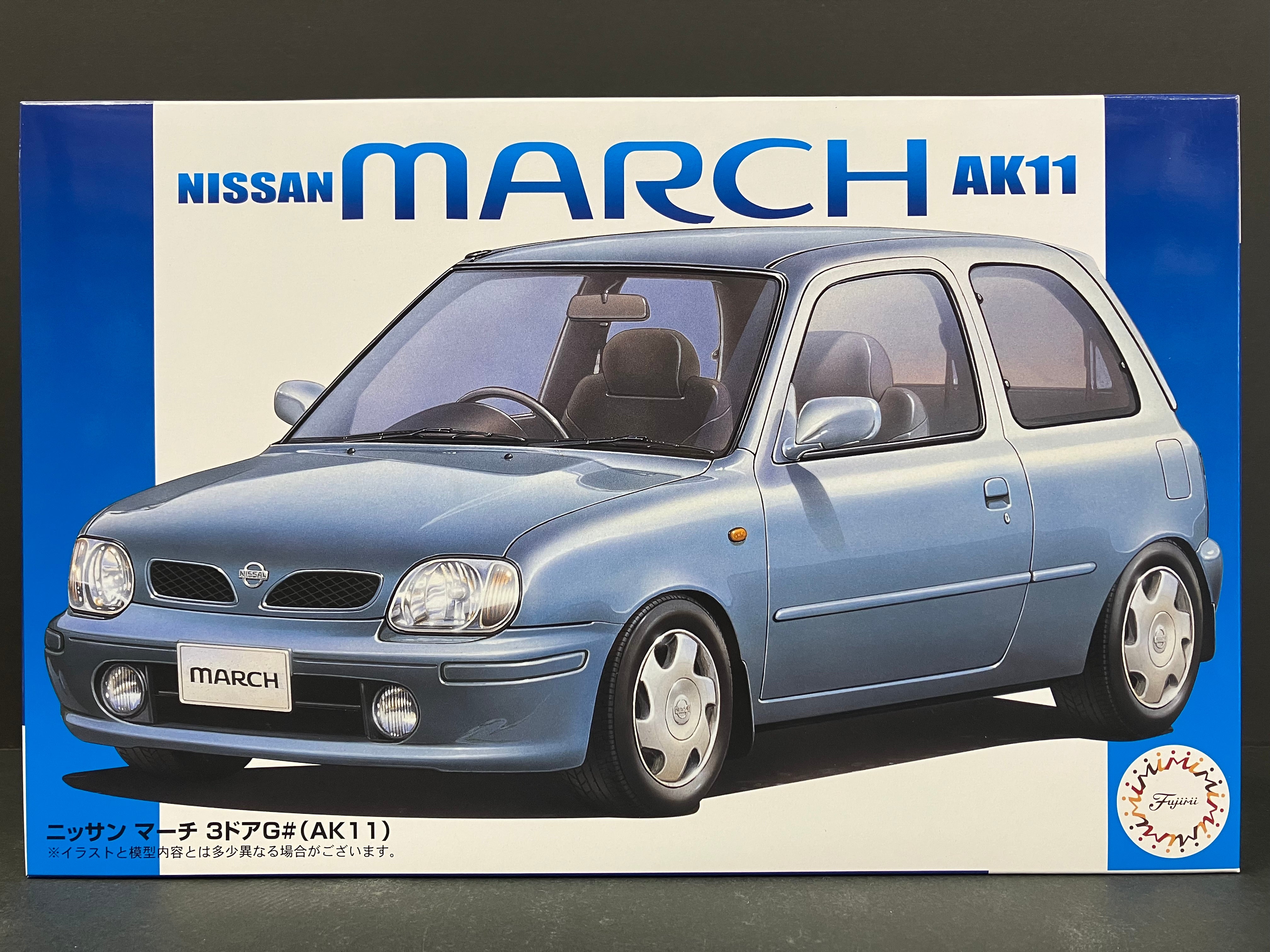ID-75 Nissan March (Micra) 3 Door G# AK11 ~ Chuki Version [第二代·麻糬·中期型]