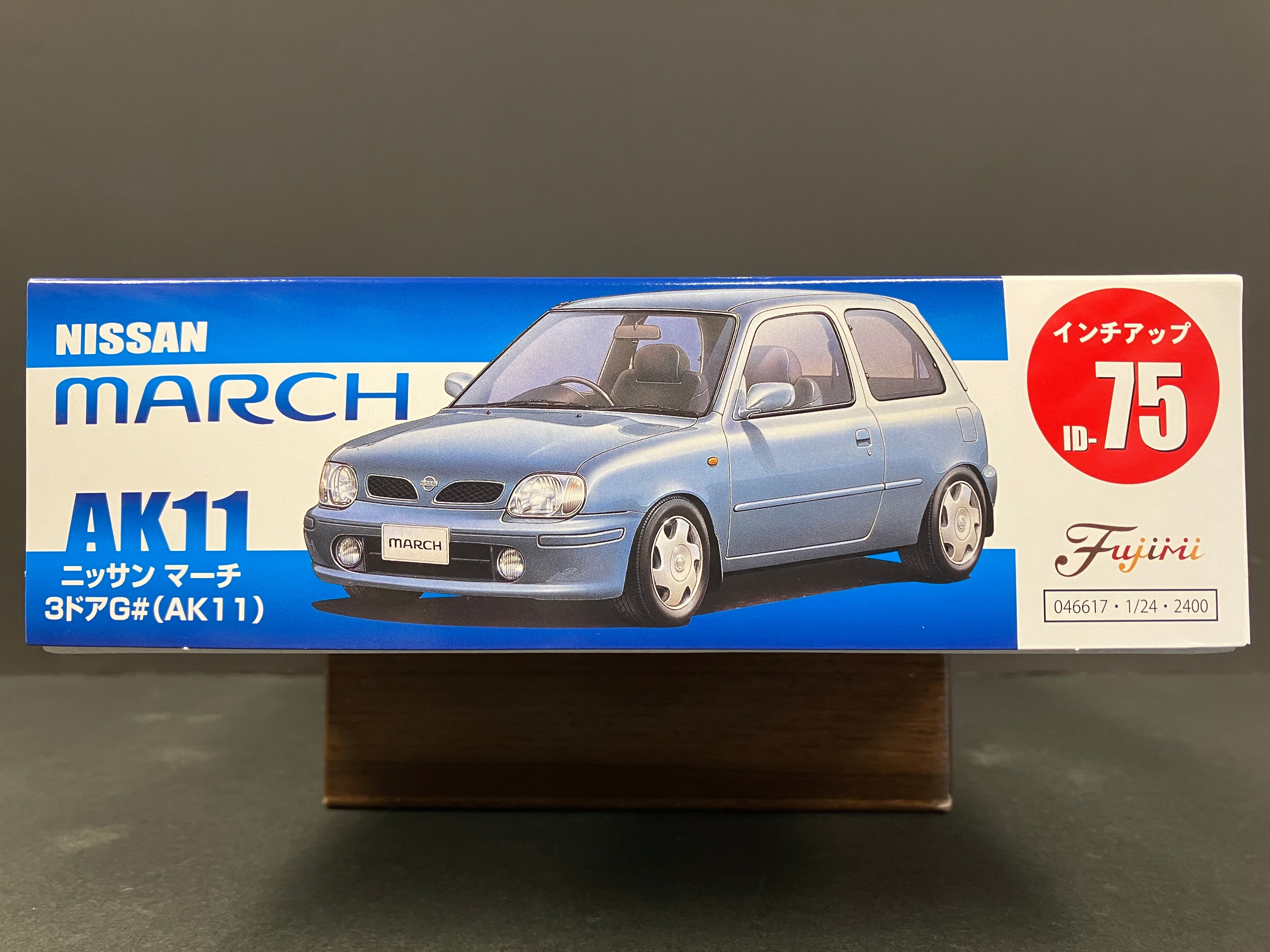 ID-75 Nissan March (Micra) 3 Door G# AK11 ~ Chuki Version [第二代·麻糬·中期型]