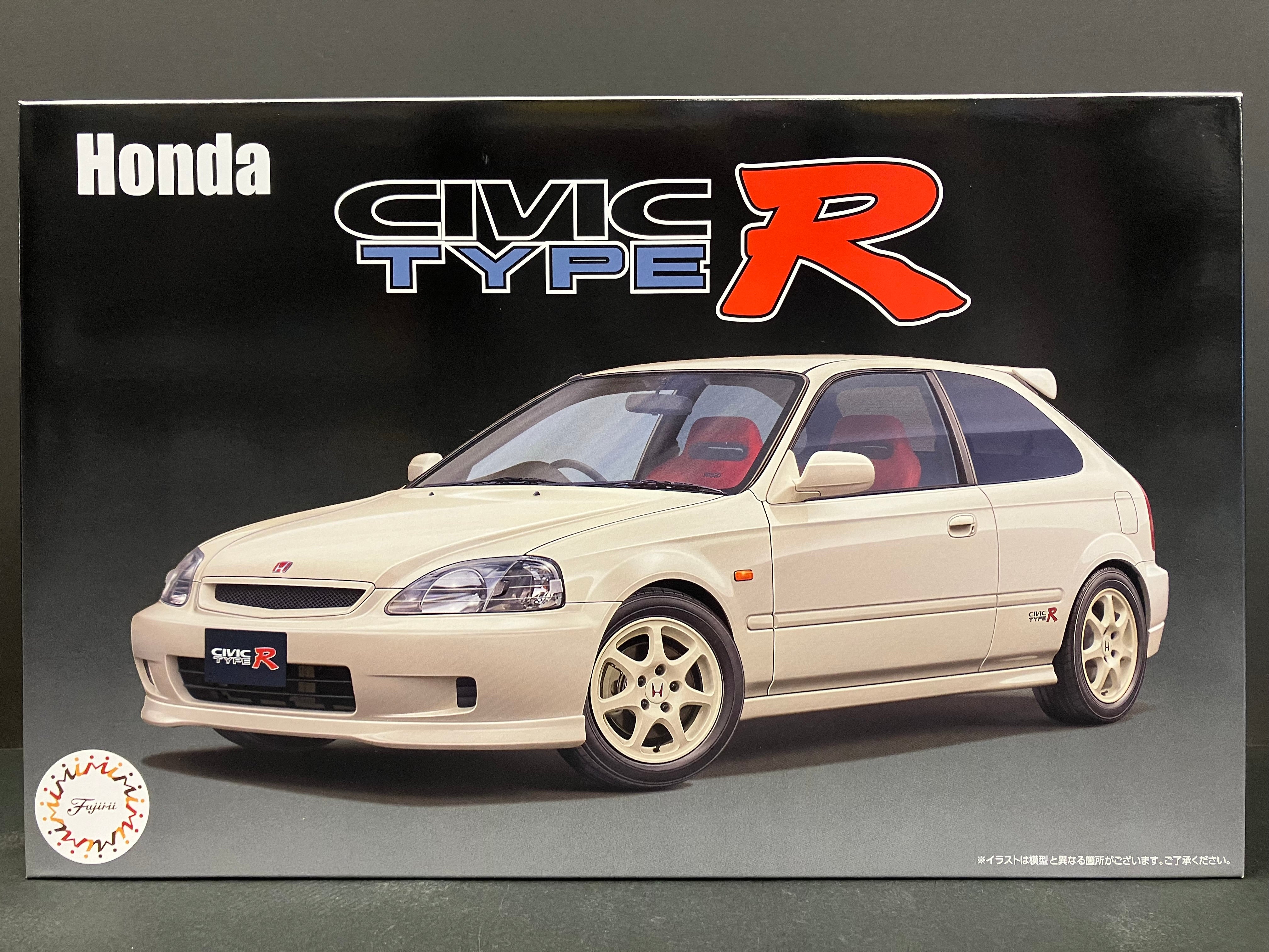 ID-88 Honda Civic Type R EK9 Kouki Version [後期型·新模注塑]