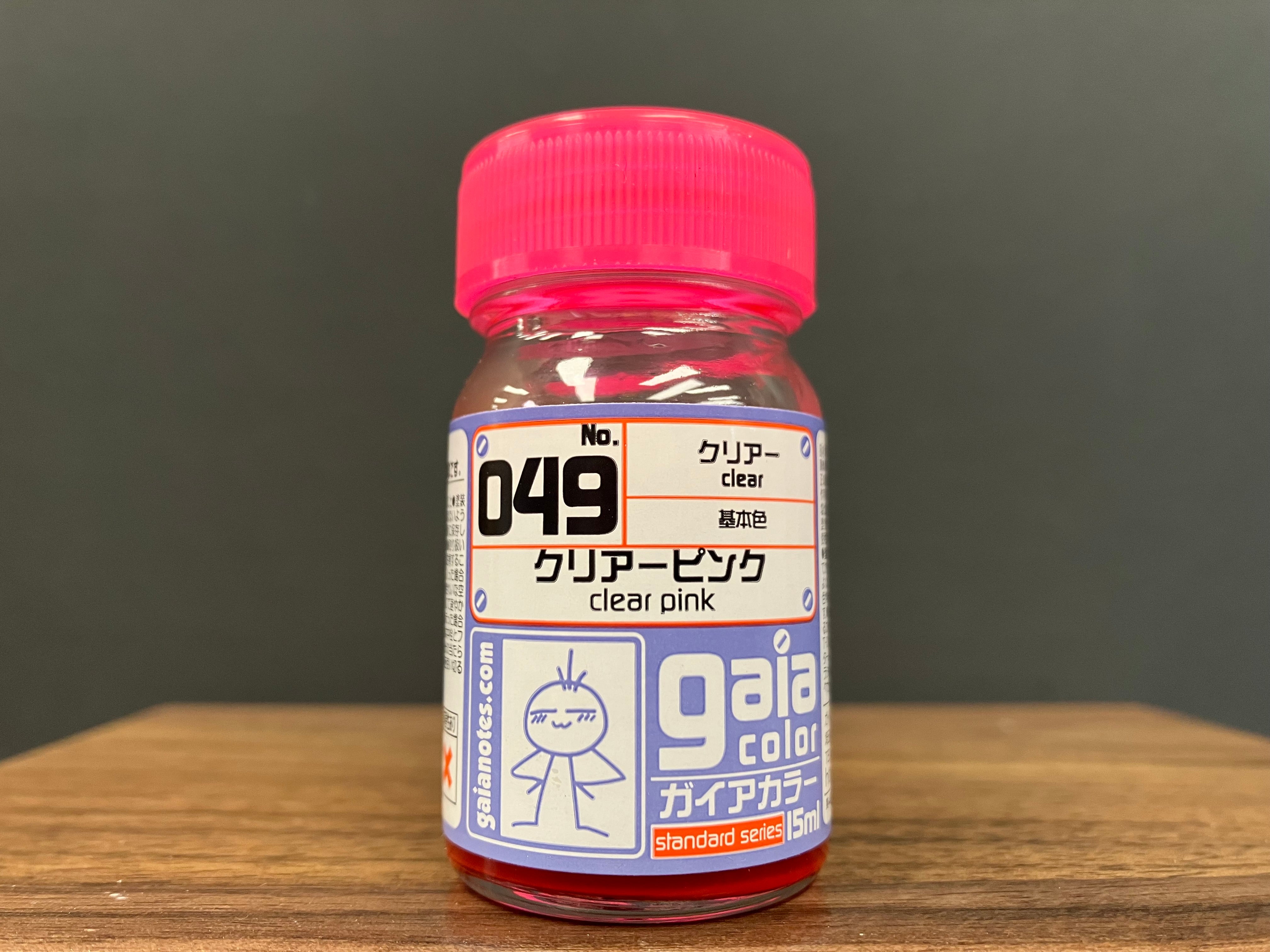 Gloss Translucent Clear Pink 049 光澤: 透明粉紅色 基本色
