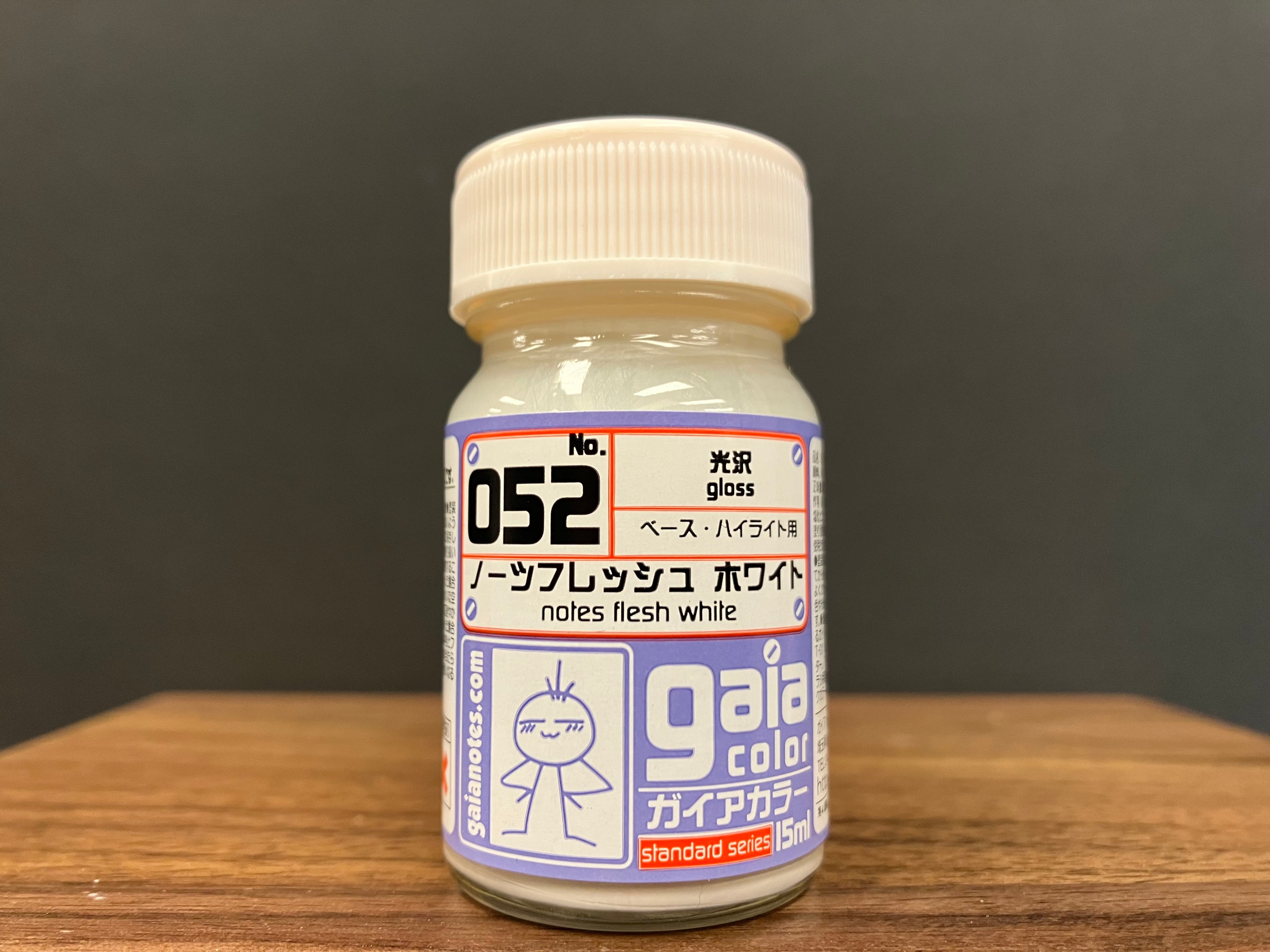 Gloss Notes Flesh White 052 光澤: 肌膚白皙色 基本色