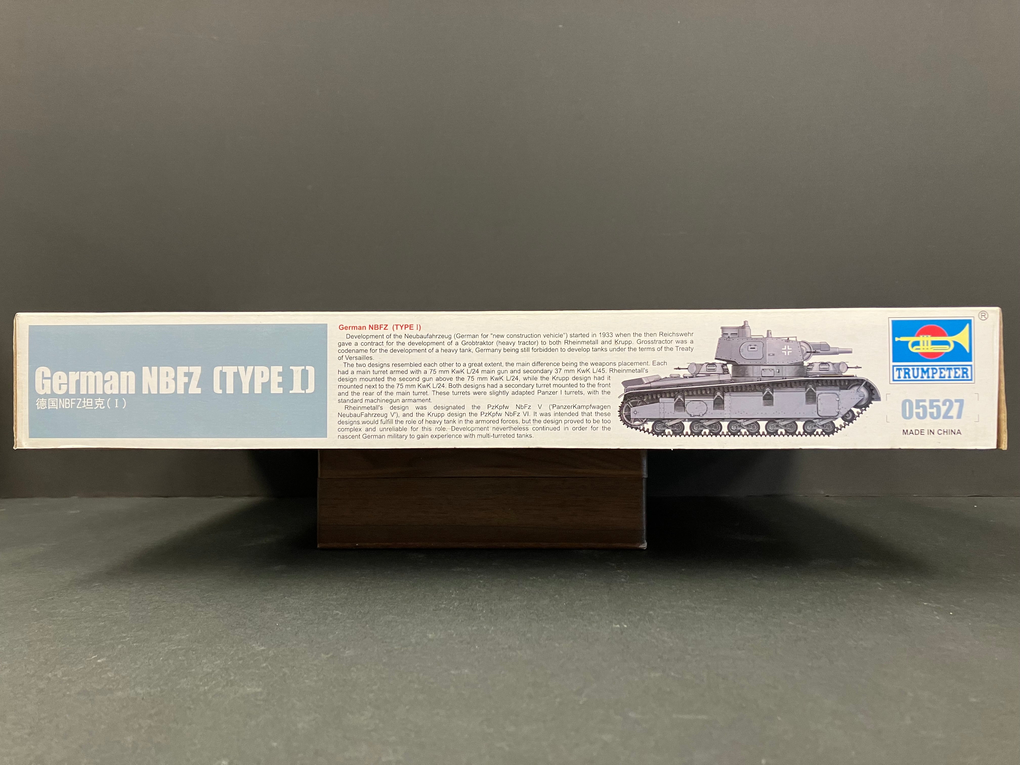 Armor Series No. 05527 1/35 Scale German NBFZ (Type I) [Neubaufahrzeug („Nb.Fz.“)]