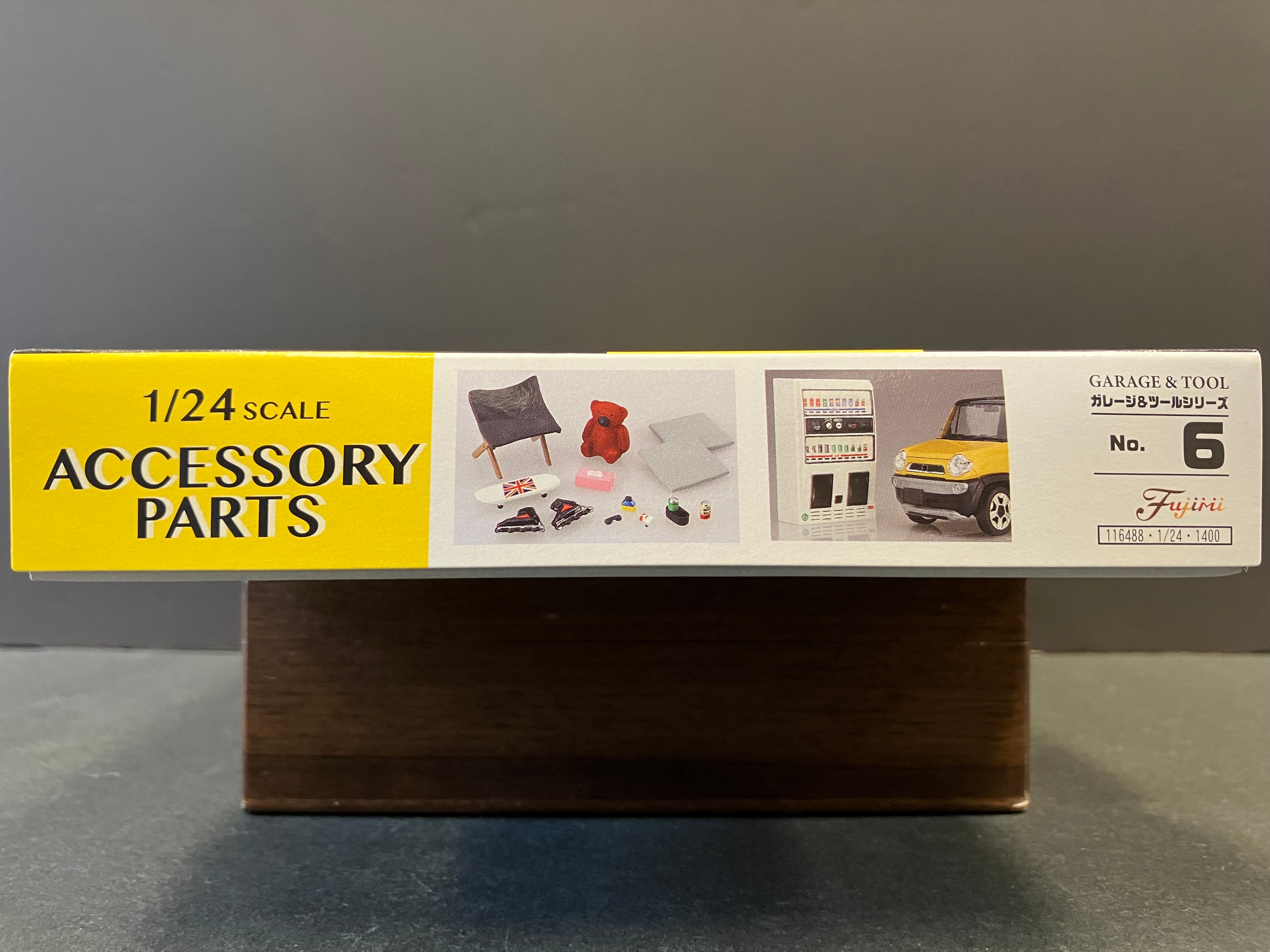 GT-6 Garage & Tools Series No. 6 Accessory Parts [自動販賣機及汽車裝飾配件模型]