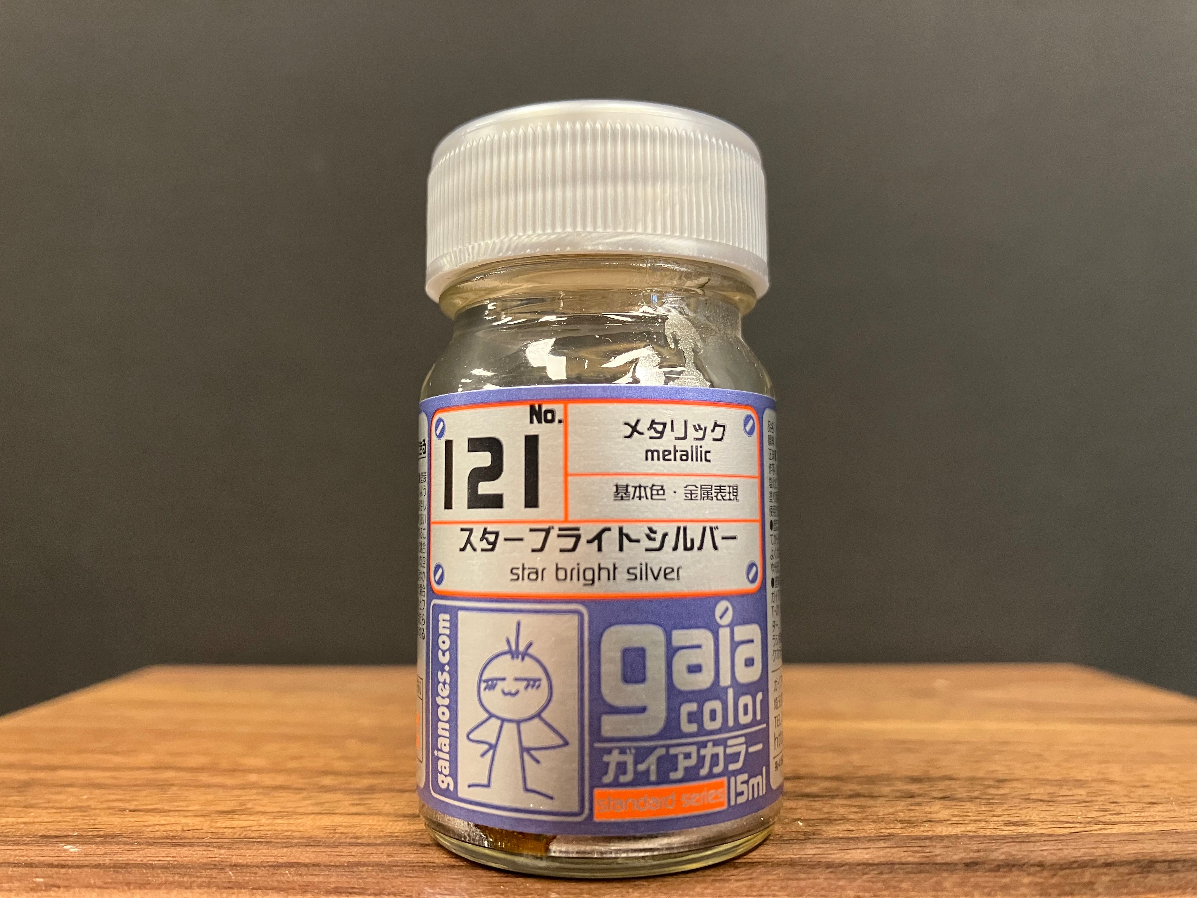 Metallic Star Bright Silver 121 金屬色: 星光銀色 基本色·金屬表現