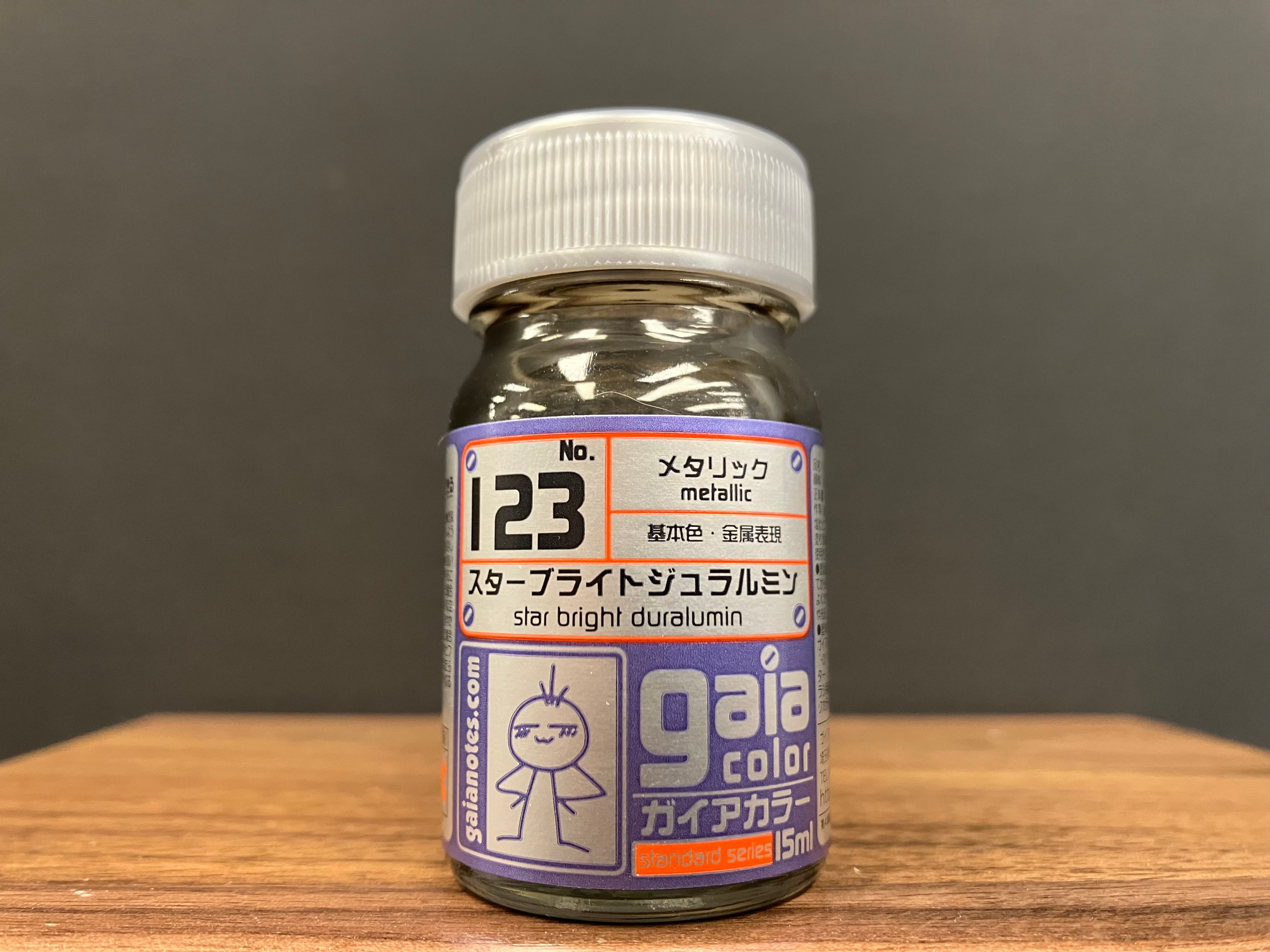 Metallic Star Bright Duralumin 123 金屬色: 星光杜拉鋁(硬鋁)色 基本色·金屬表現