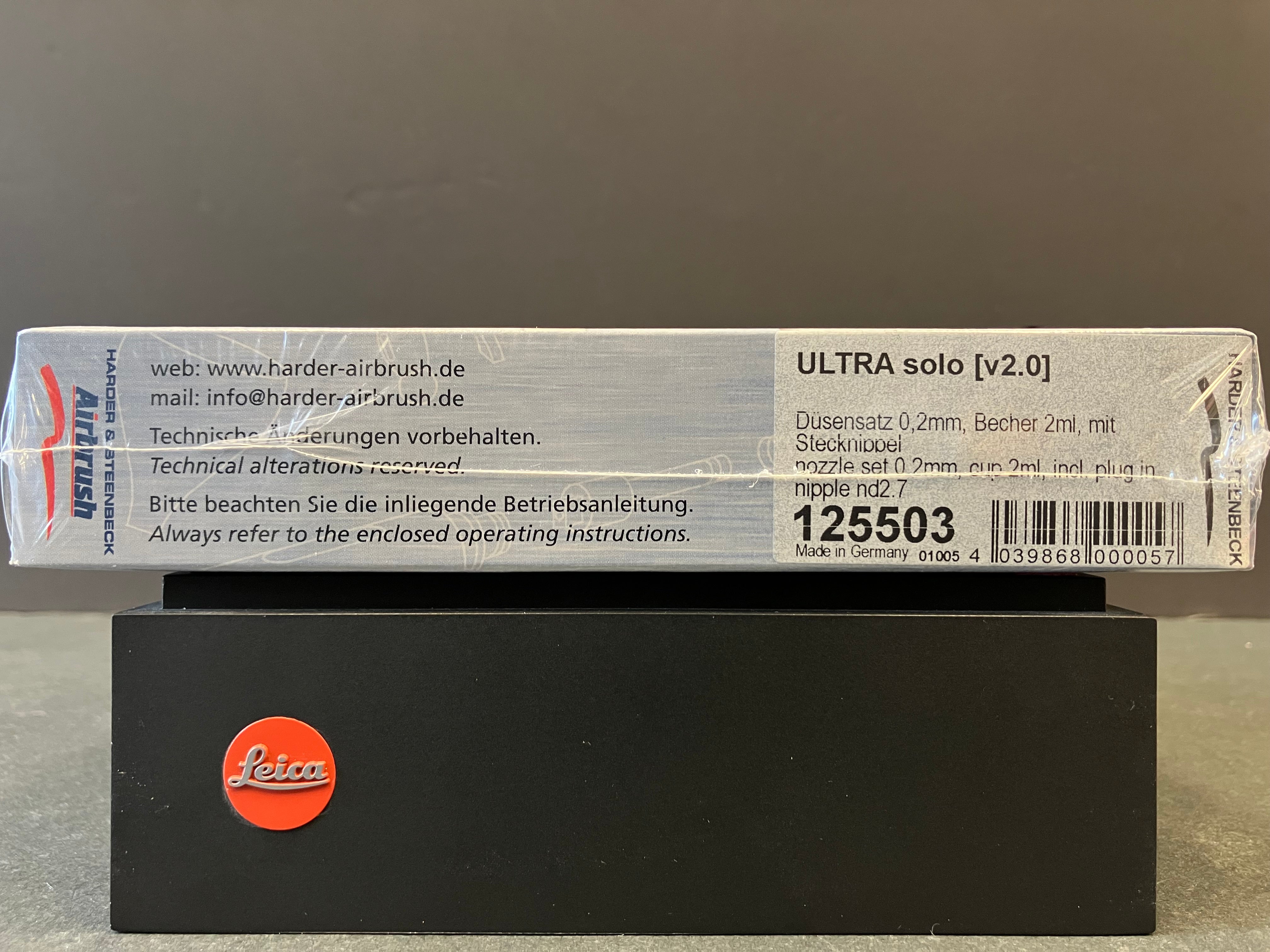 Ultra Solo 0.2 mm Airbrush [Version 2.0] 125503