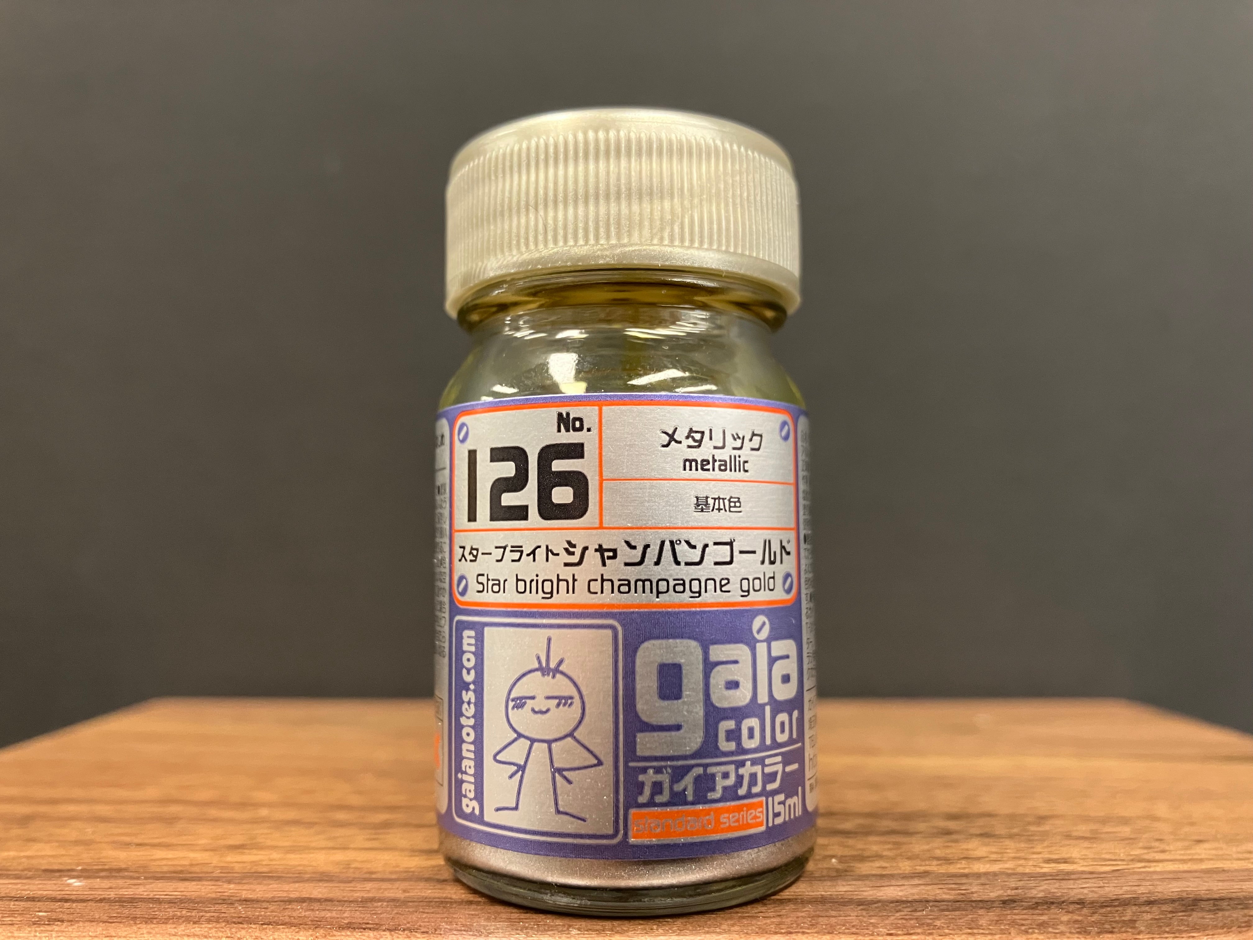 Metallic Star Bright Champagne Gold 126 金屬色: 星光香檳金色 基本色·金屬表現