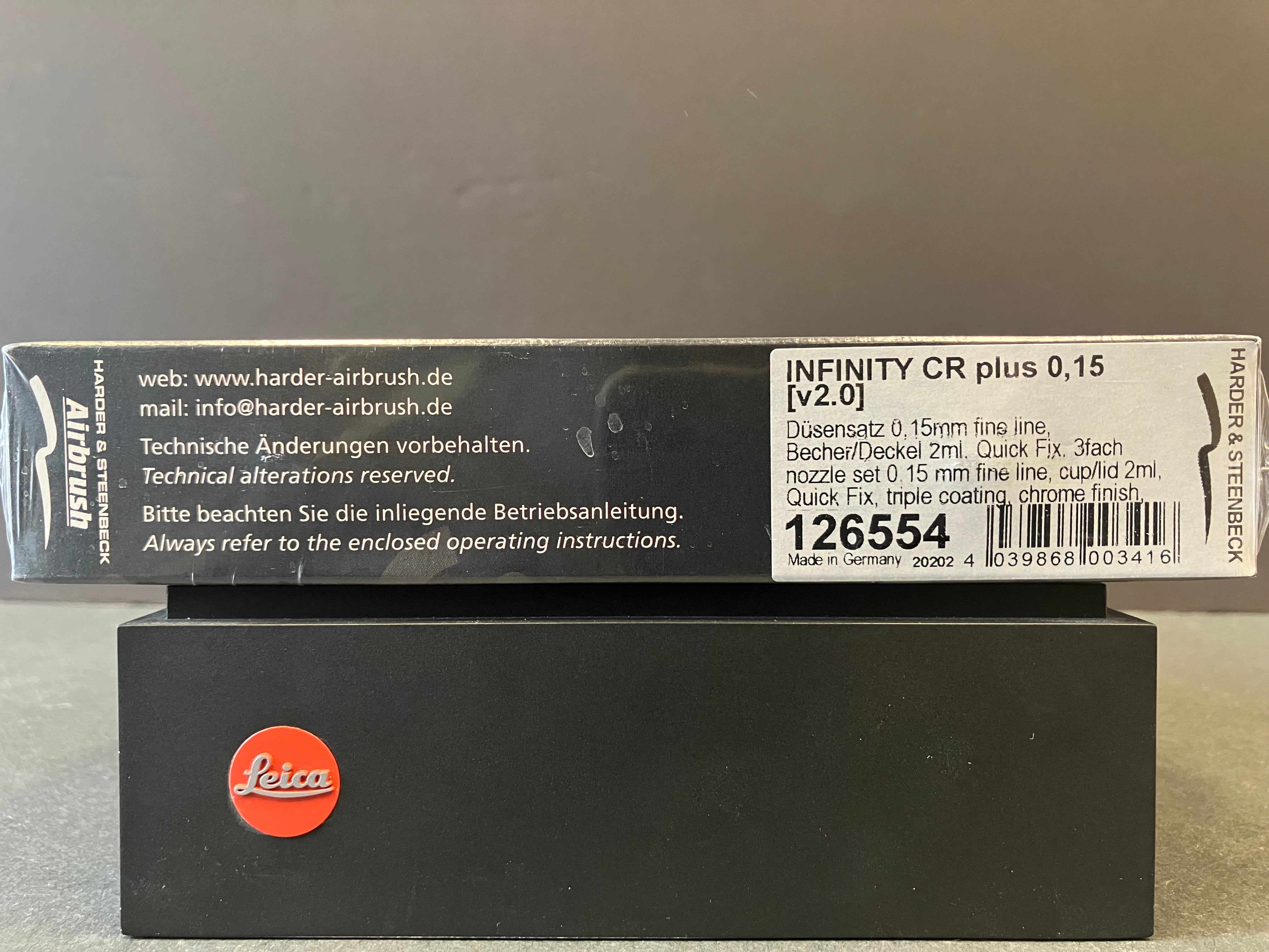 Infinity CR Plus Solo 0.15 mm Fine Line Airbrush [Version 2.0] 126554