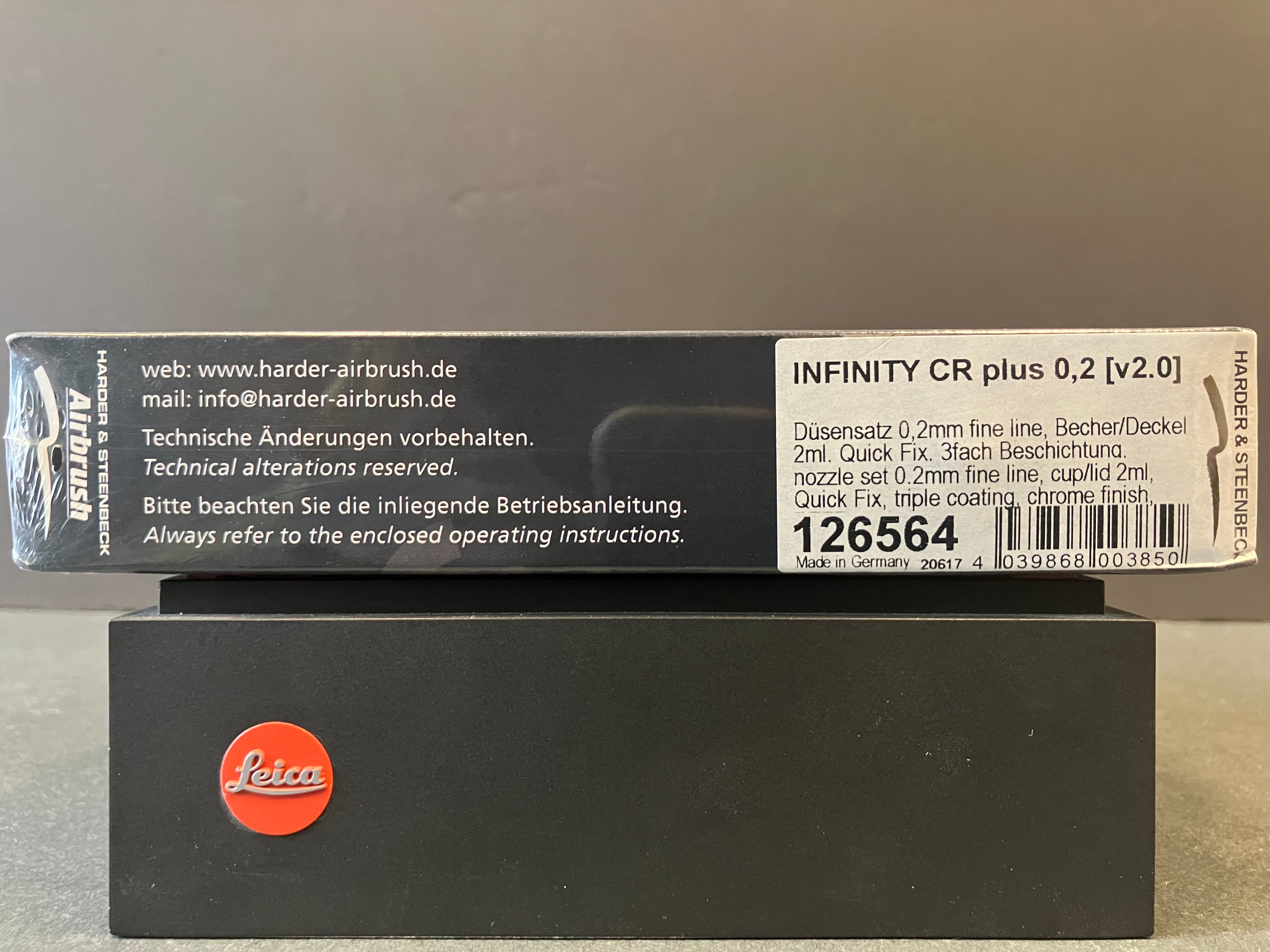 Infinity CR Plus Solo 0.2 mm Fine Line Airbrush [Version 2.0] 126564