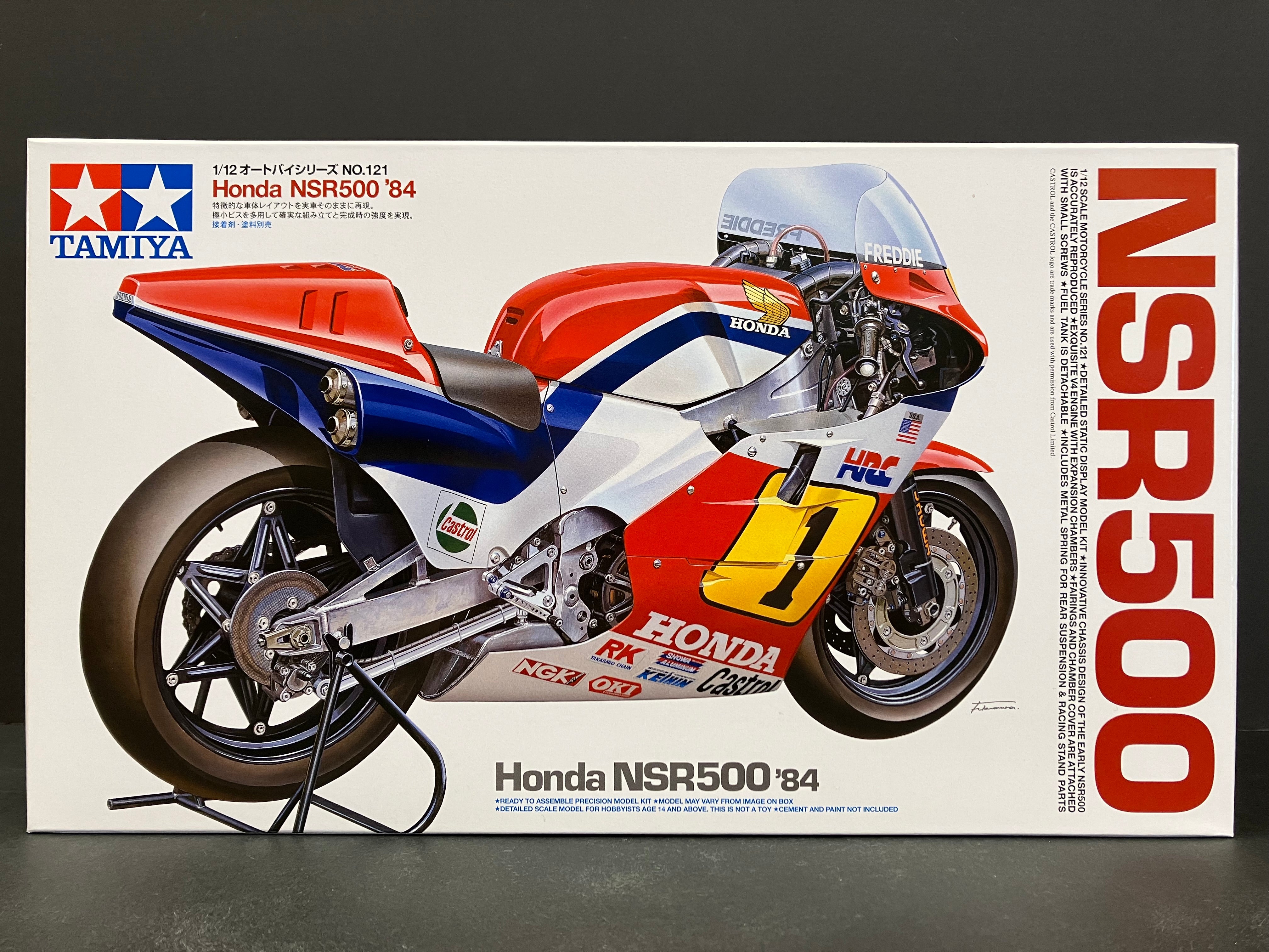 No. 121 Honda NSR500 ~ Year 1984 GP500 Version by HRC [No. 1 Freddie Spencer]