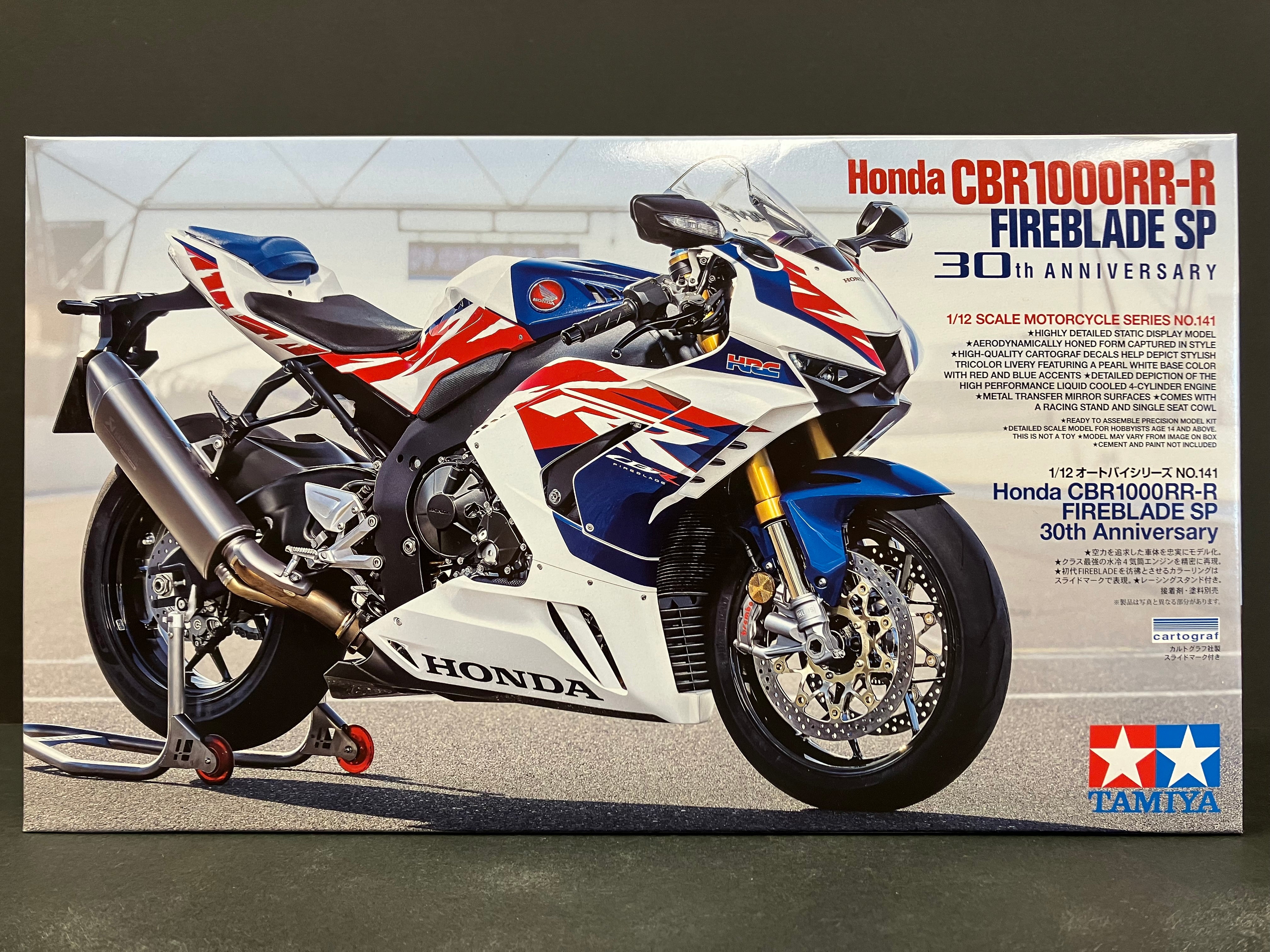 No. 141 Honda CBR1000RR-R Fireblade SP ~ Year 2022 30th Anniversary Version