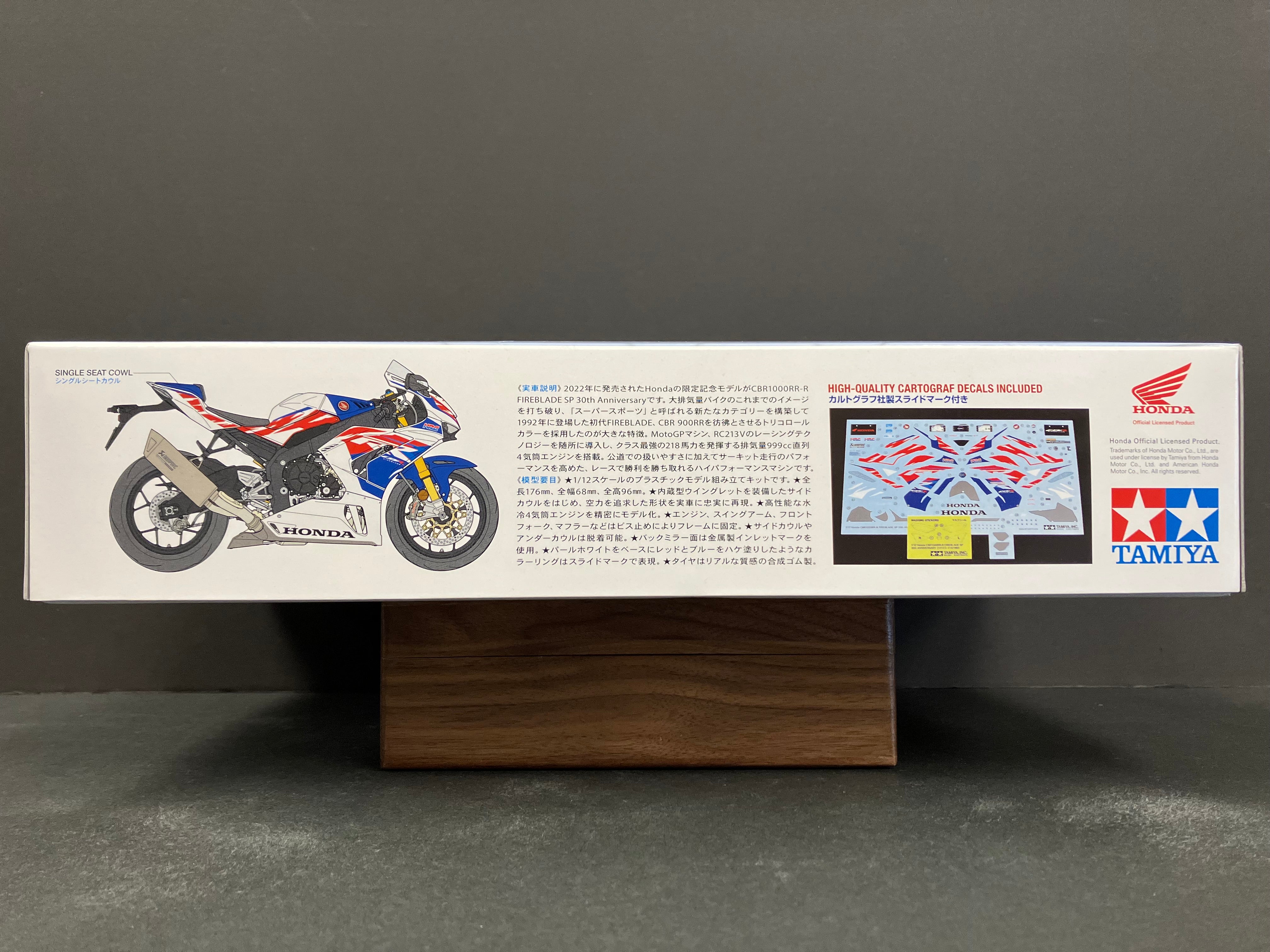 No. 141 Honda CBR1000RR-R Fireblade SP ~ Year 2022 30th Anniversary Version