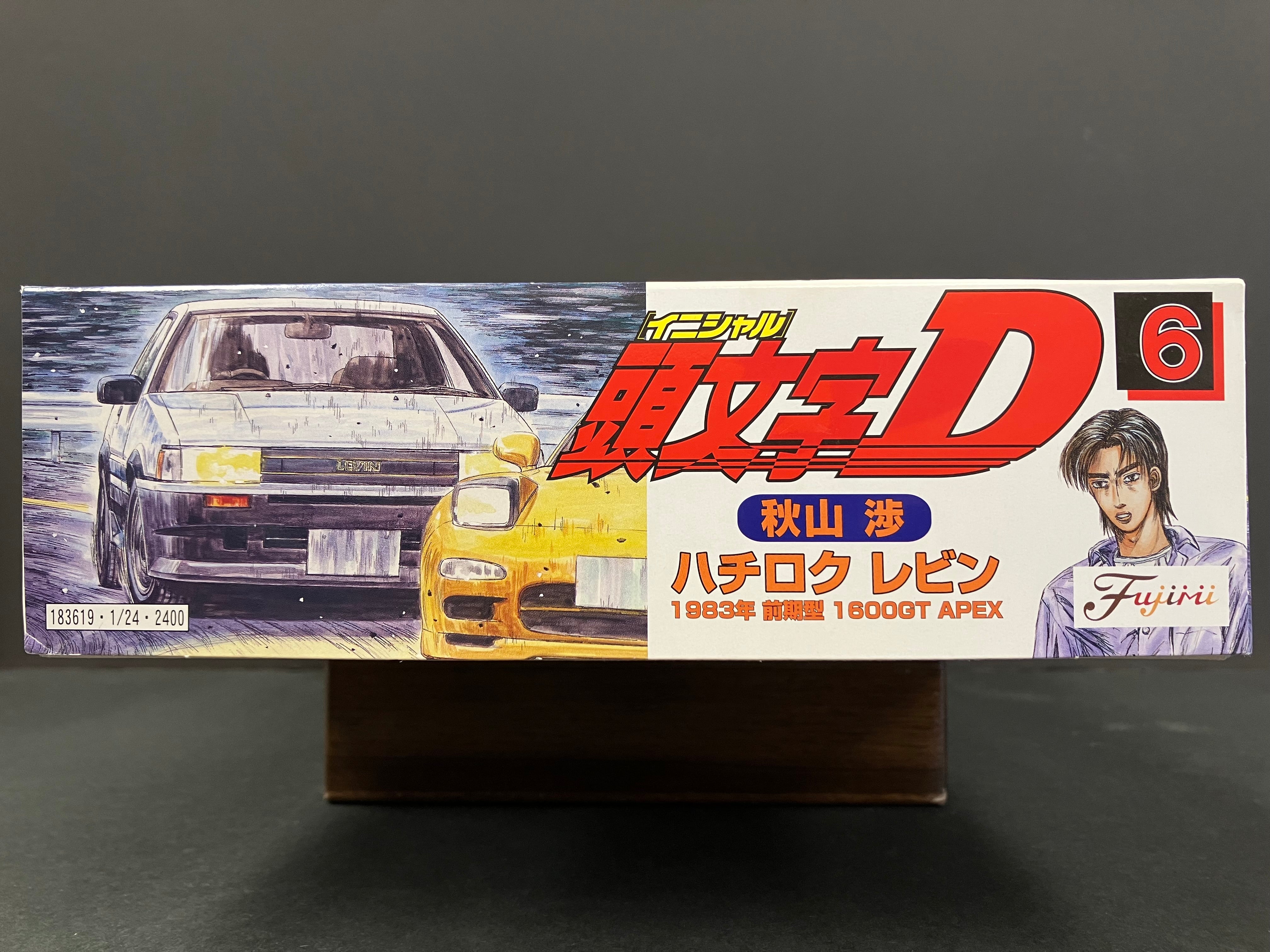 Initial D No. 6 Toyota Corolla Levin GT-Apex AE86 Zenki Version [前期型] ~ Wataru Akiyama [秋山渉]