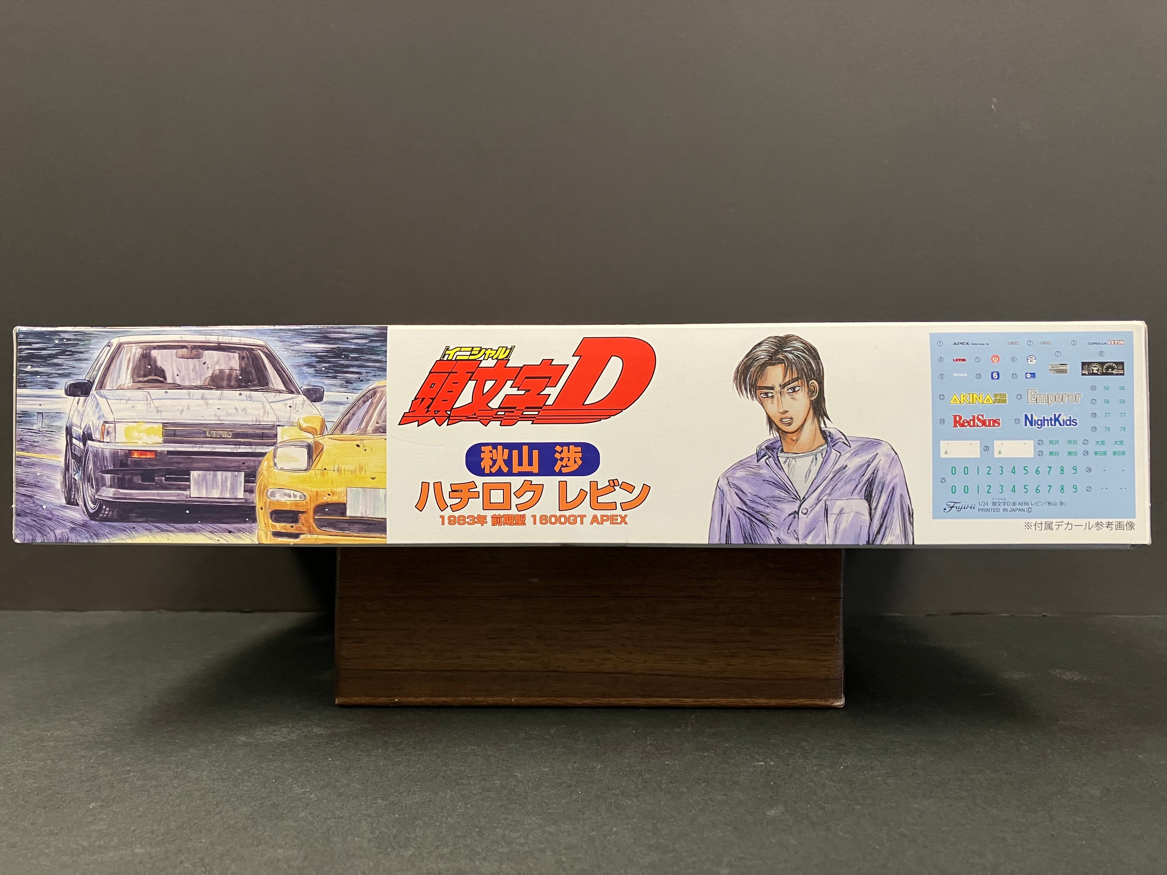 Initial D No. 6 Toyota Corolla Levin GT-Apex AE86 Zenki Version [前期型] ~ Wataru Akiyama [秋山渉]