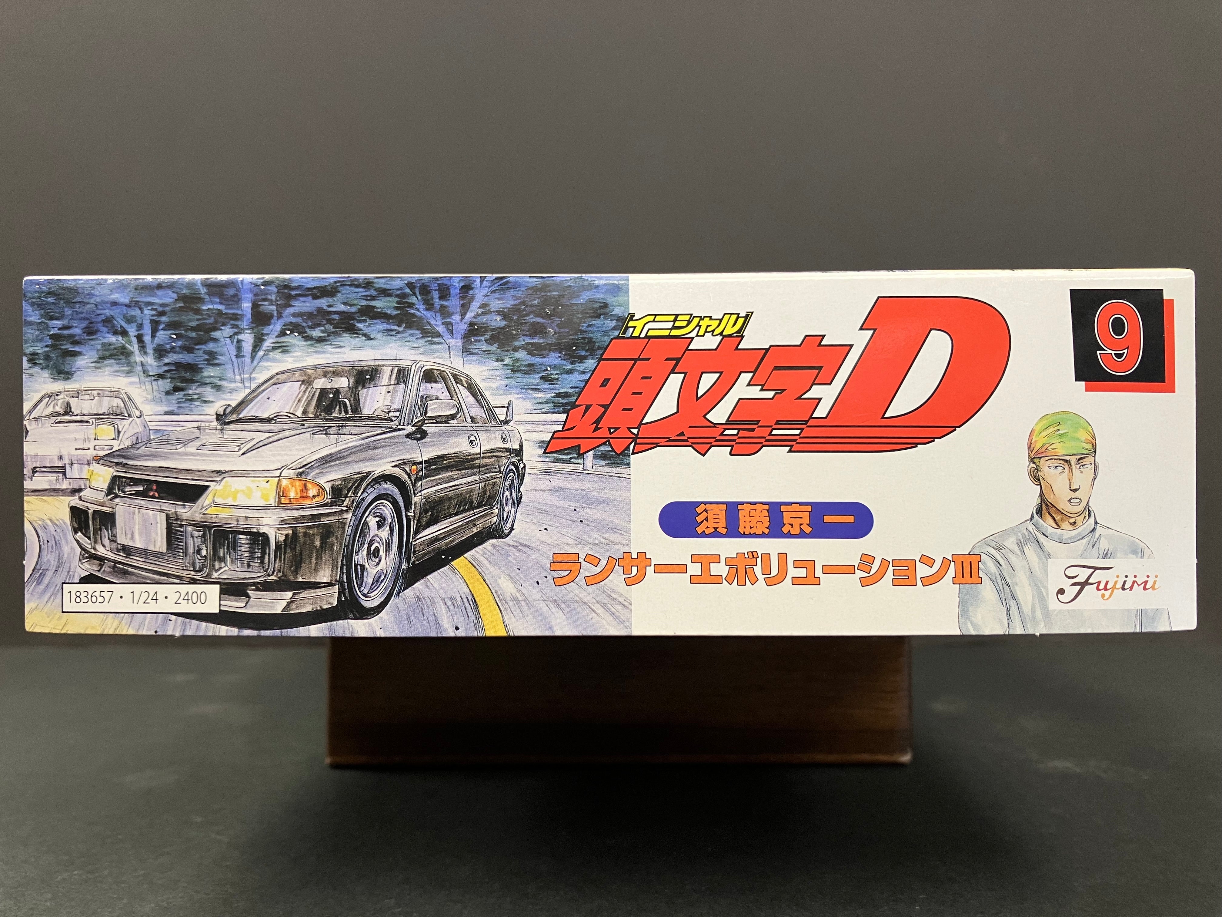 Initial D No. 9 Mitsubishi Lancer Evolution III GSR CE9A ~ Kyoichi Sudo [須藤京一 - Emperor]