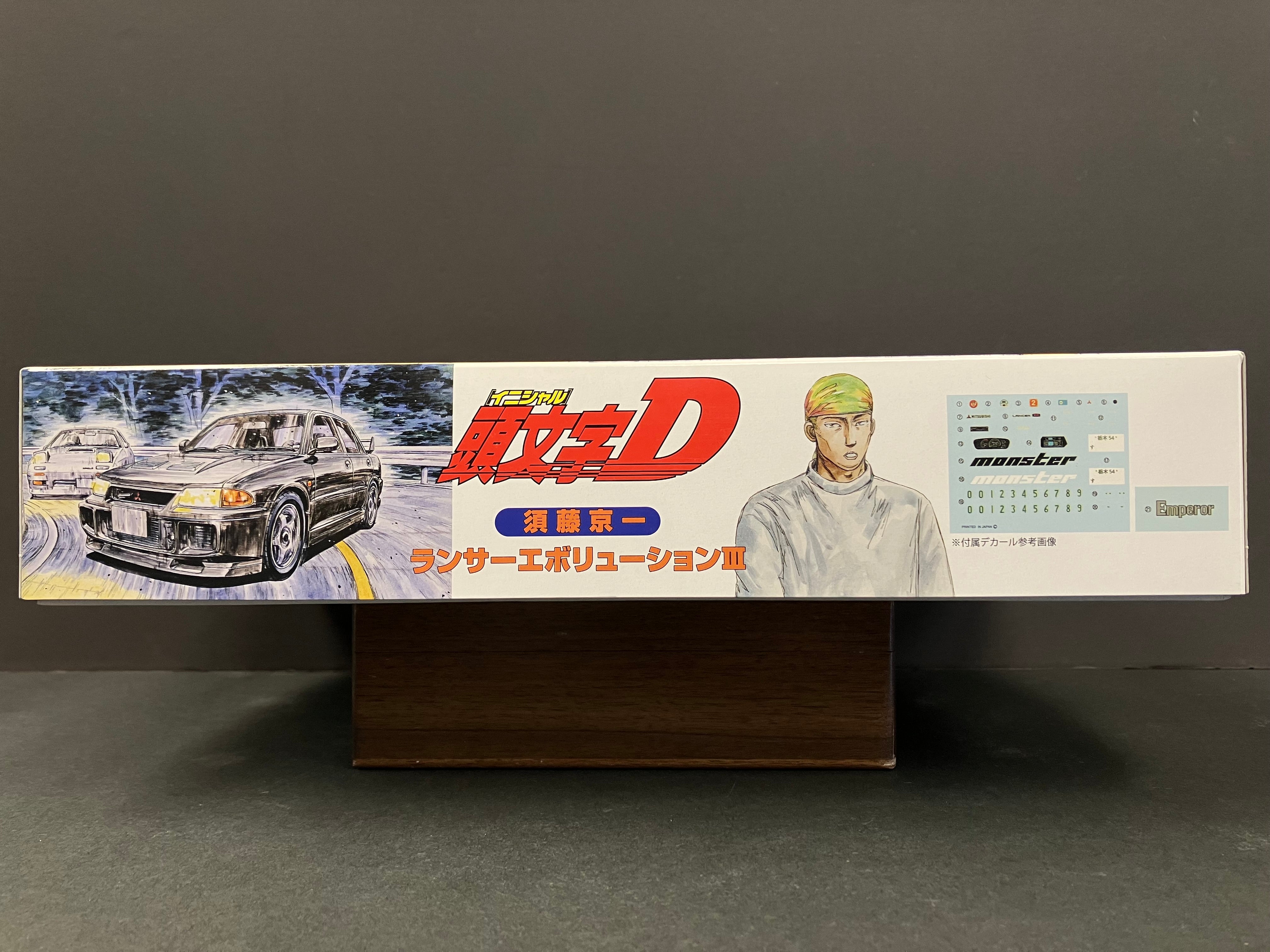 Initial D No. 9 Mitsubishi Lancer Evolution III GSR CE9A ~ Kyoichi Sudo [須藤京一 - Emperor]