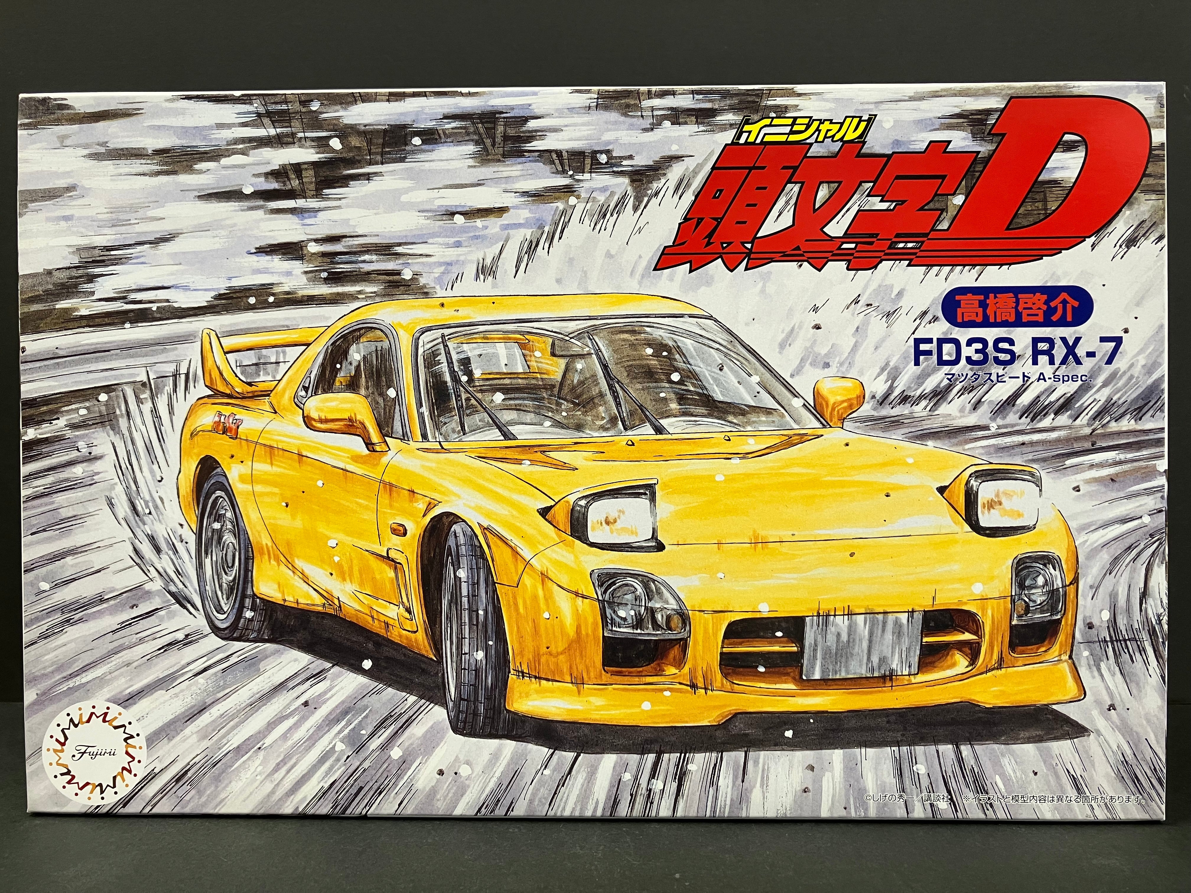 Initial D No. 12 Mazda Efini RX-7 Type R FD3S Mazdaspeed A-Spec Version ~ Keisuke Takahashi [高橋啓介 - Akagi RedSuns]