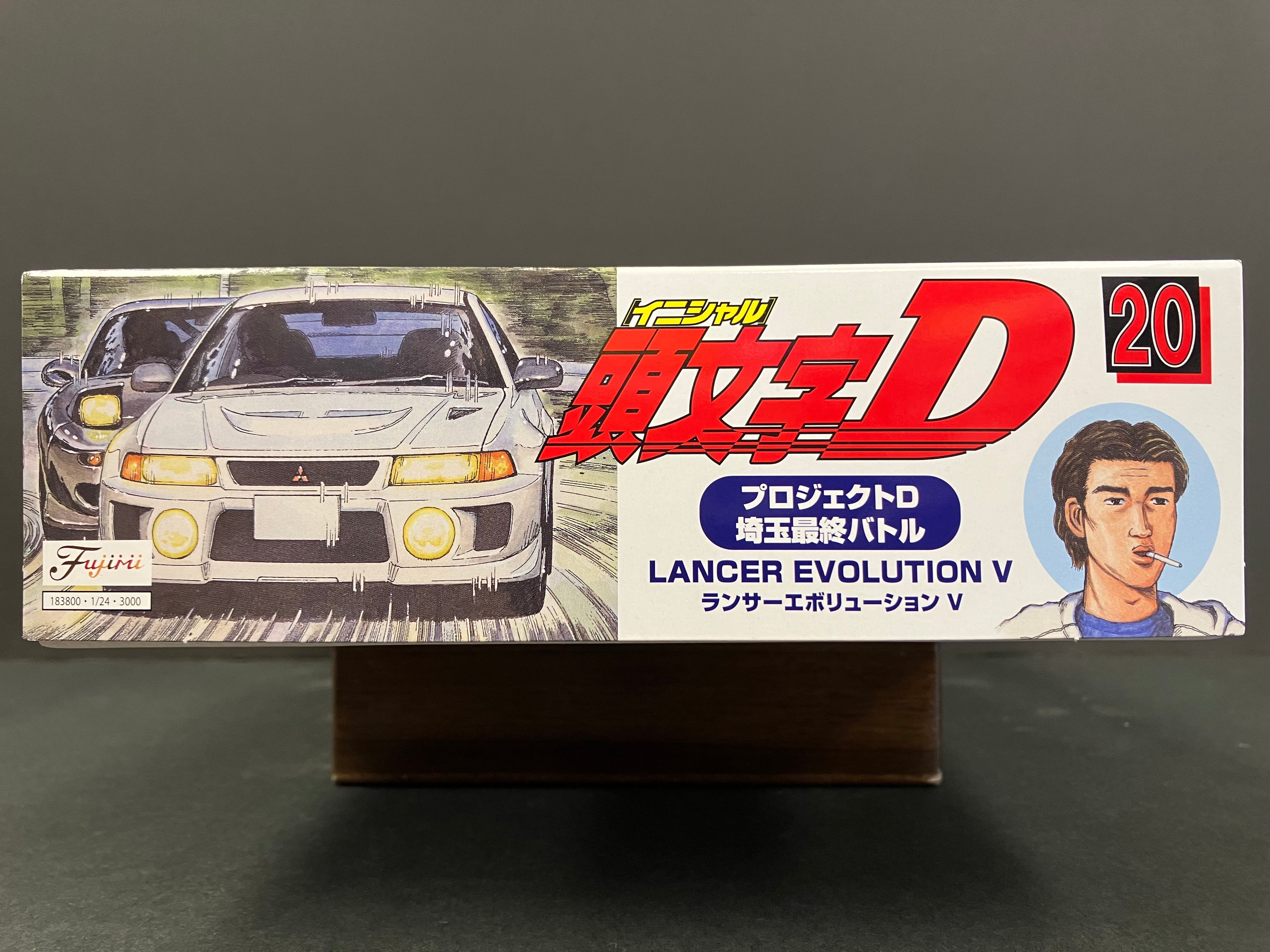 Initial D No. 20 Mitsubishi Lancer Evolution V RS CP9A ~ Aikawa [会川 - ランサーエボの男たち] (Project D Saitama Final Battle)