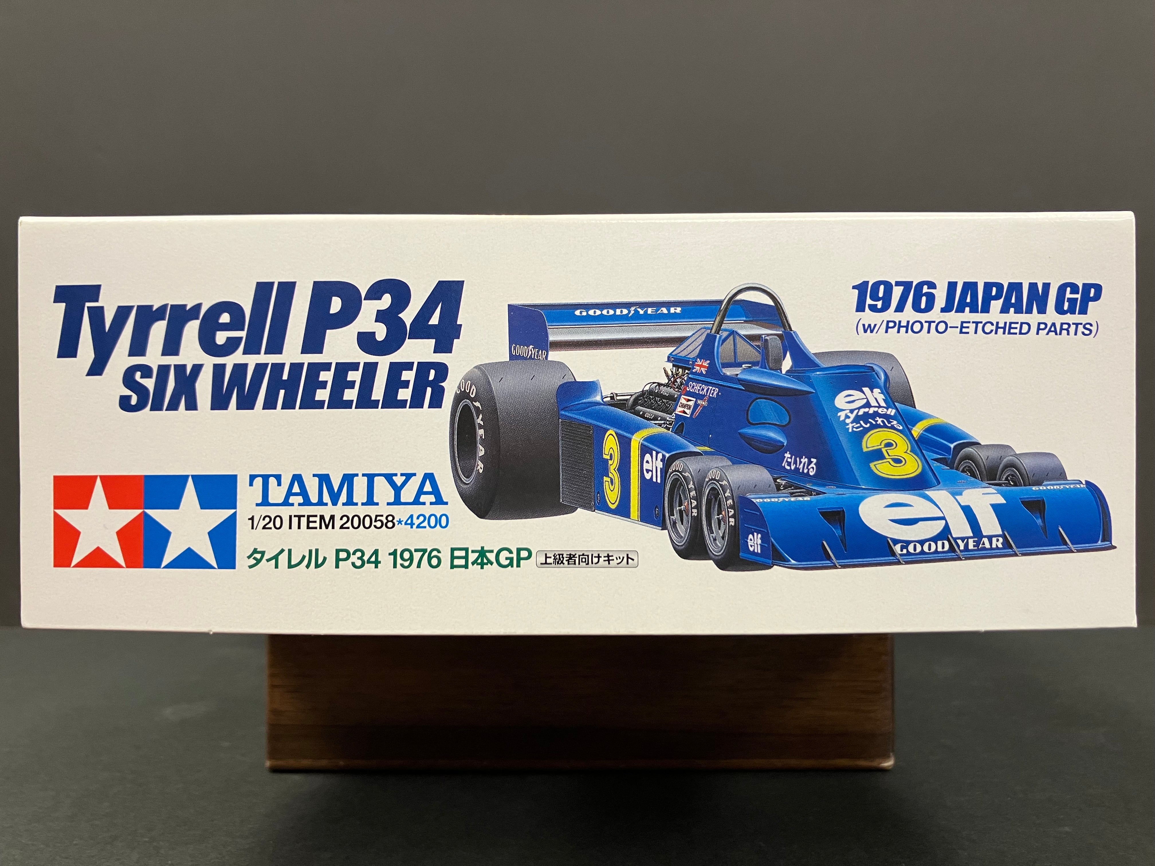 No. 058 Tyrrell P34 Six Wheeler ~ Year 1976 Japan GP Version [Jody Scheckter & Patrick Depailler]