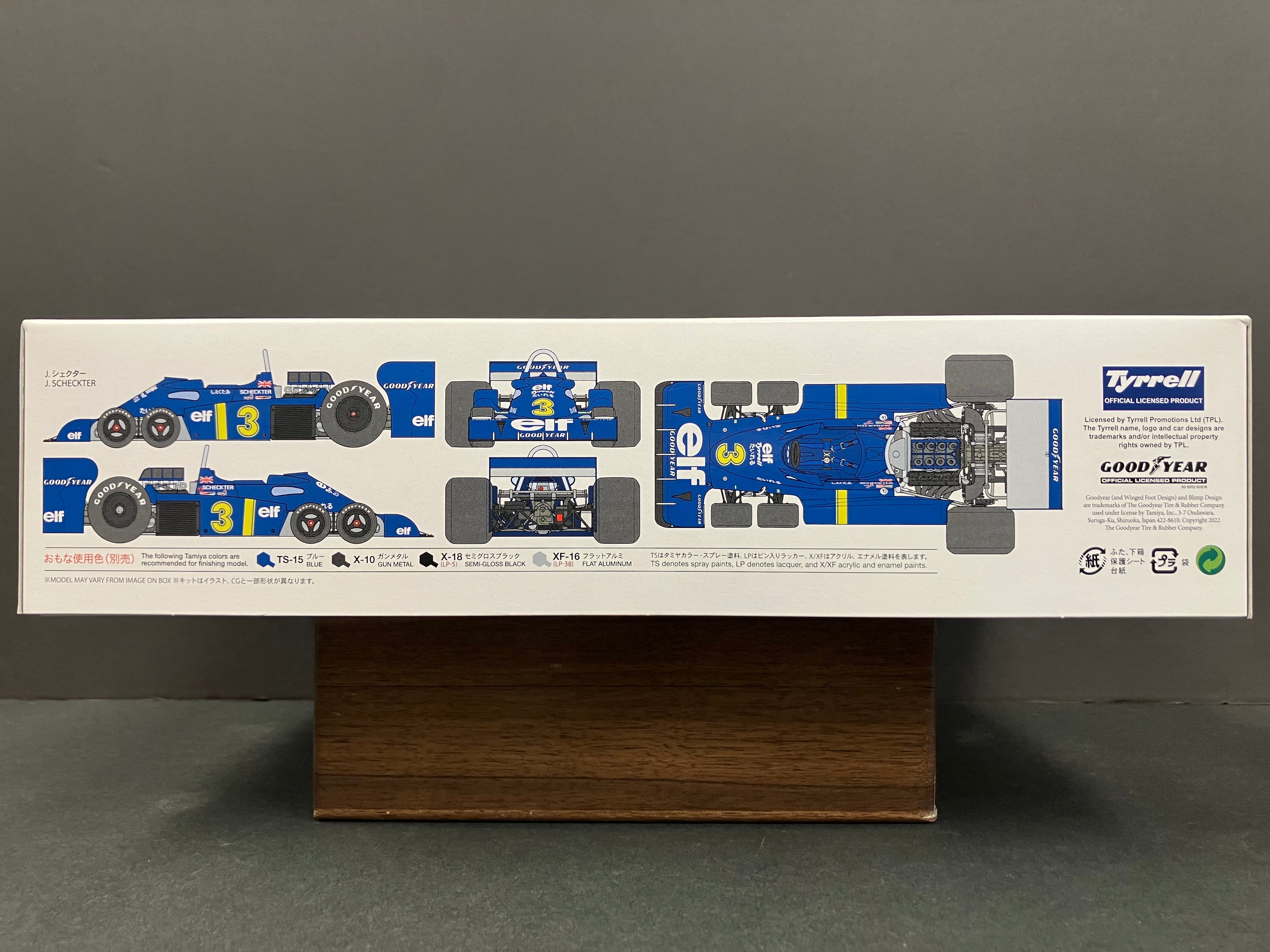 No. 058 Tyrrell P34 Six Wheeler ~ Year 1976 Japan GP Version [Jody Scheckter & Patrick Depailler]