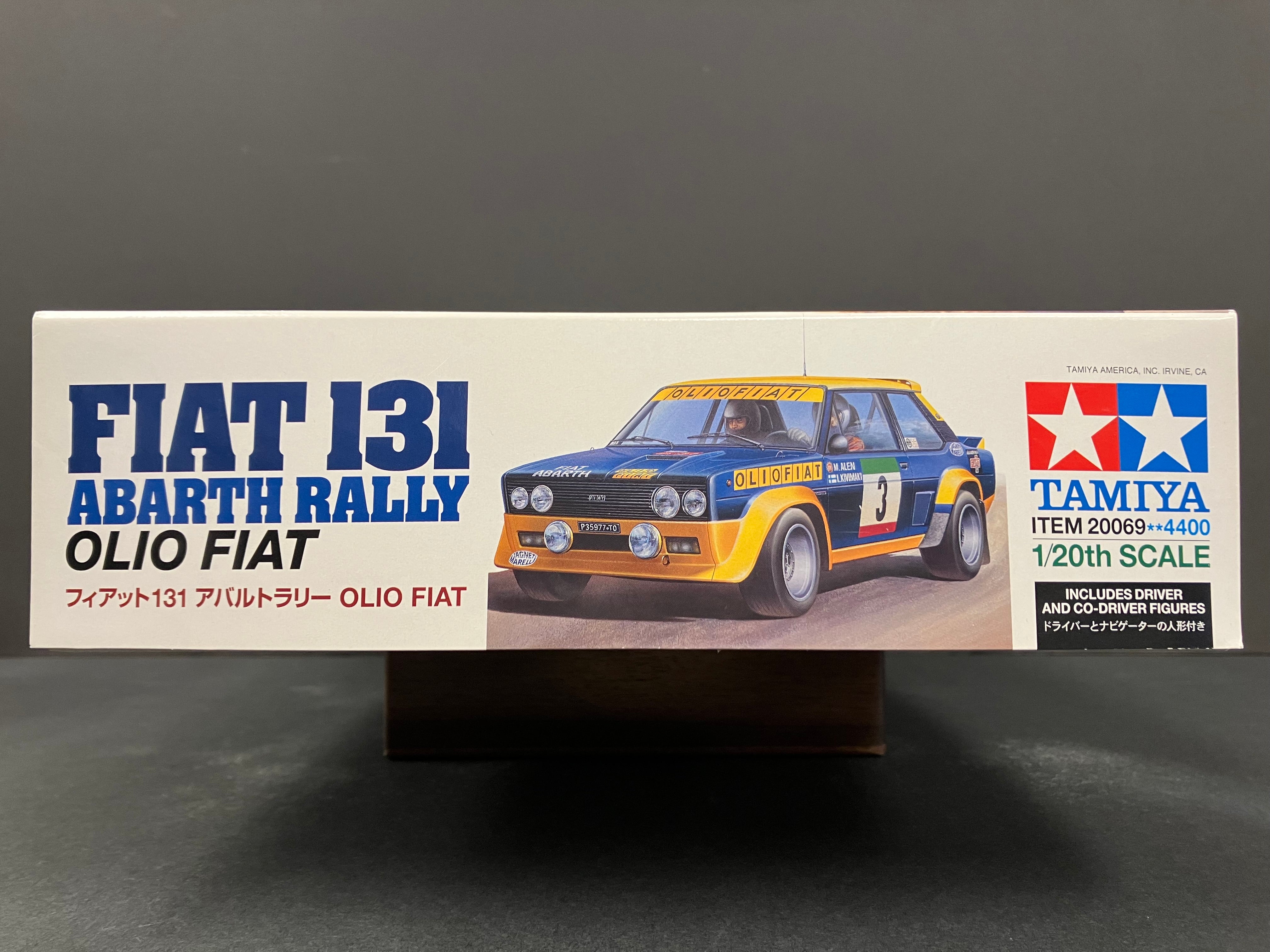 No. 069 Fiat 131 Abarth Rally ~ Year 1976 World Rally Championship Olio Fiat Version [Markku Alén & Ilkka Kivimäki]