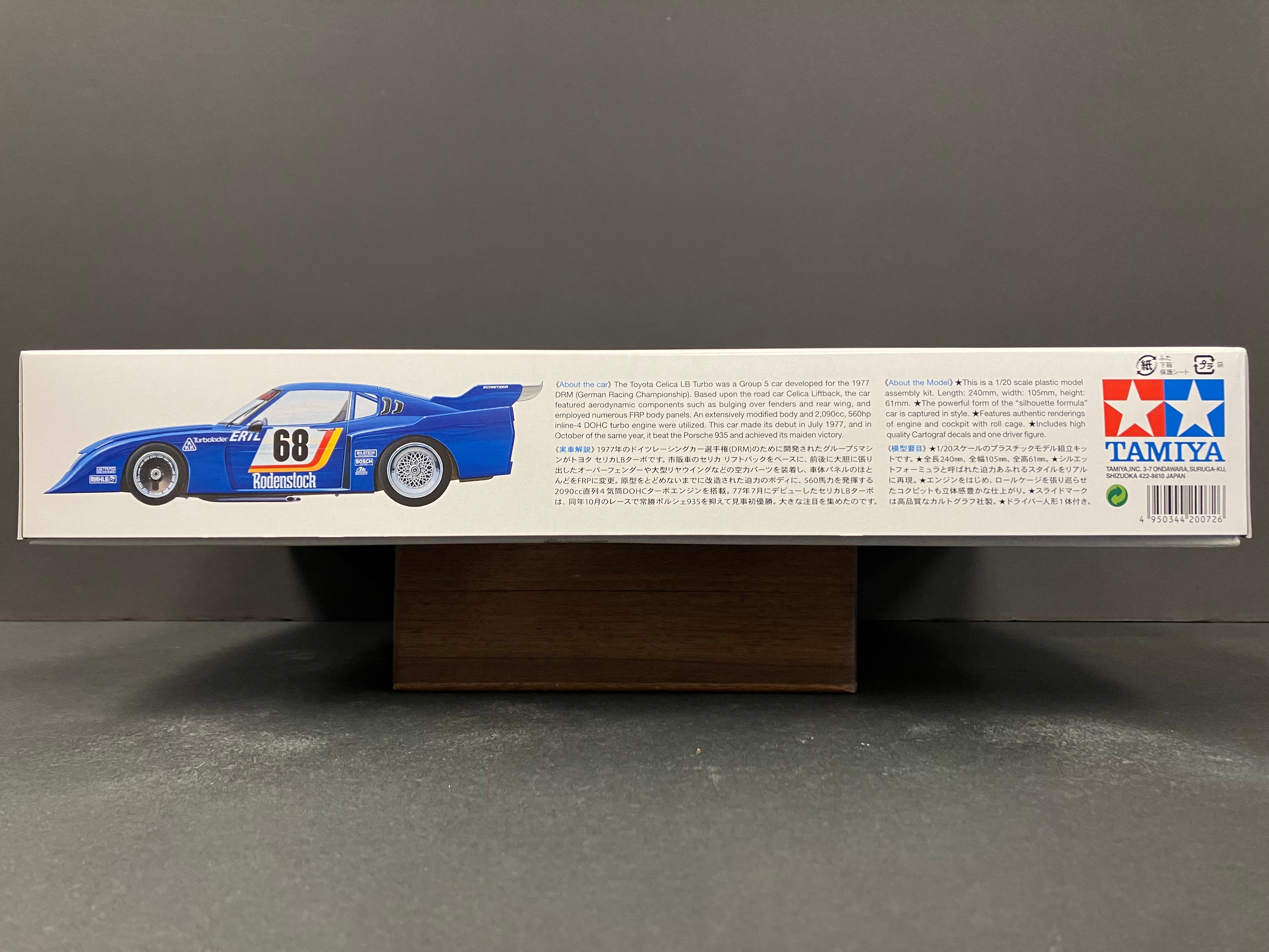 No. 072 Toyota Celica LB Turbo Group 5 ~ Year 1977 German Racing Car Championship (DRM) Version