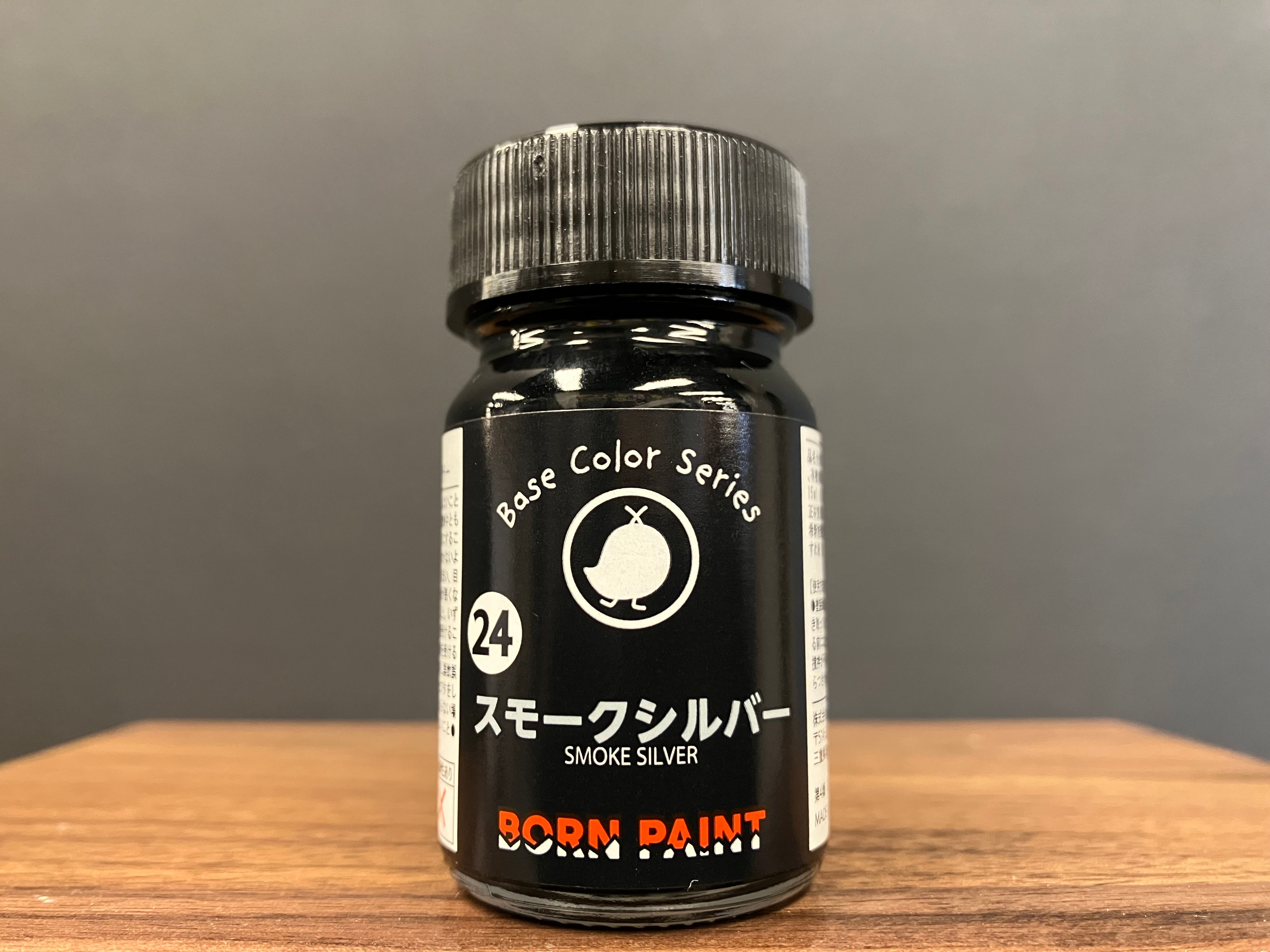 No. 24 Smoke Silver [油性塗料 - 煙燻銀] (スモークシルバー) 15 ml
