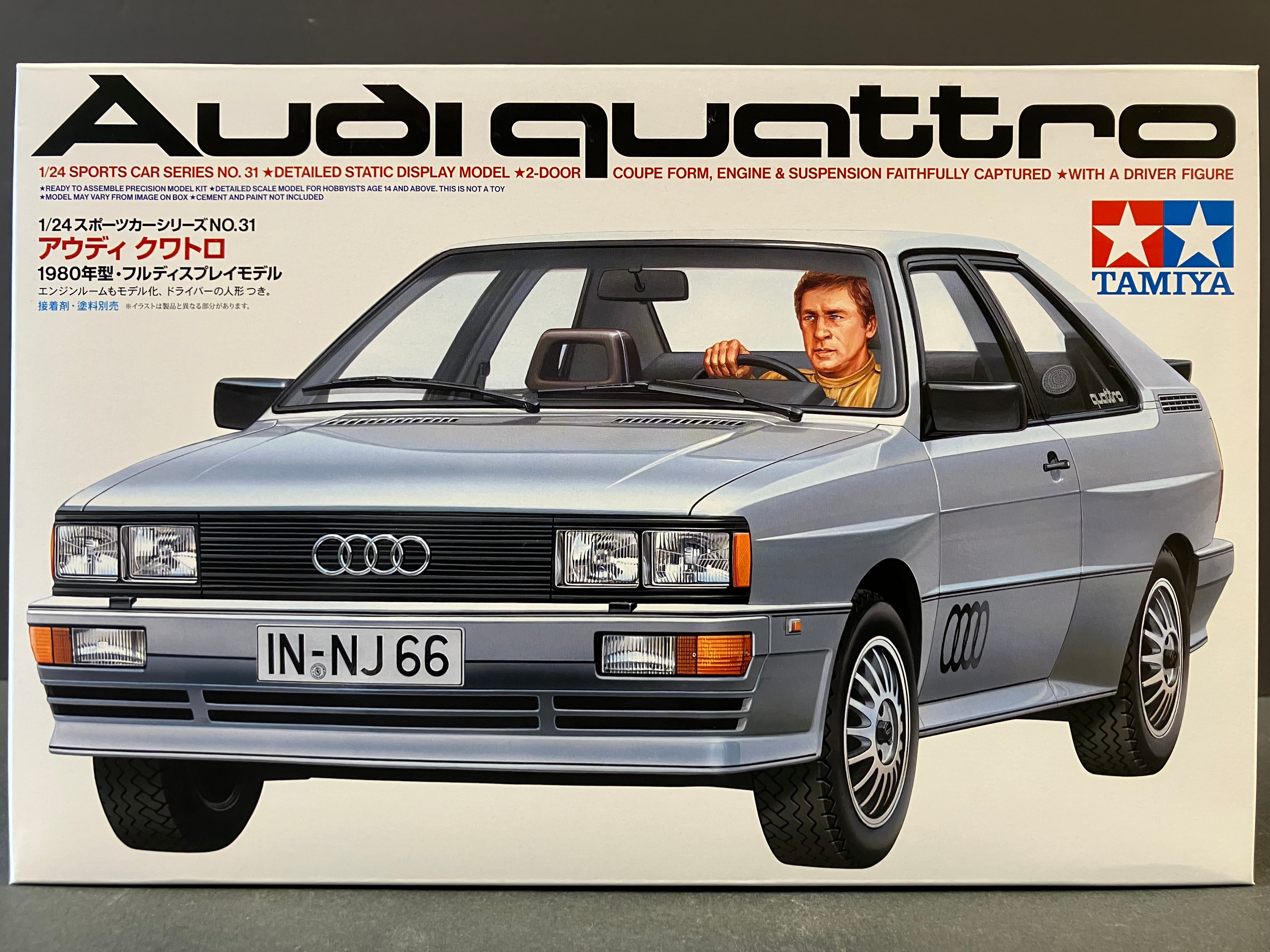 No. 031 Audi Quattro Coupé B2 ~ Year 1980 Version [奧迪 智慧型恆時四輪傳動系統 轎跑車]