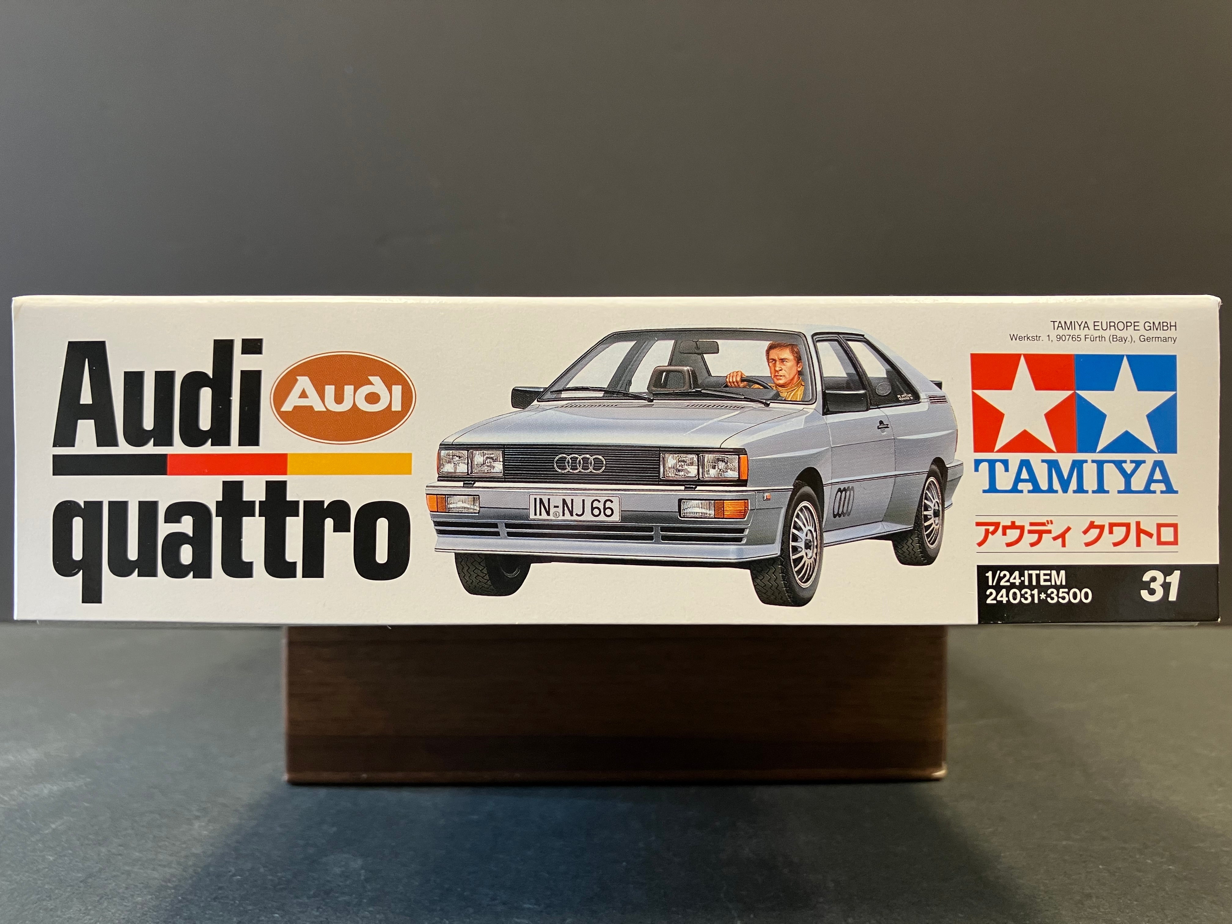 No. 031 Audi Quattro Coupé B2 ~ Year 1980 Version [奧迪 智慧型恆時四輪傳動系統 轎跑車]