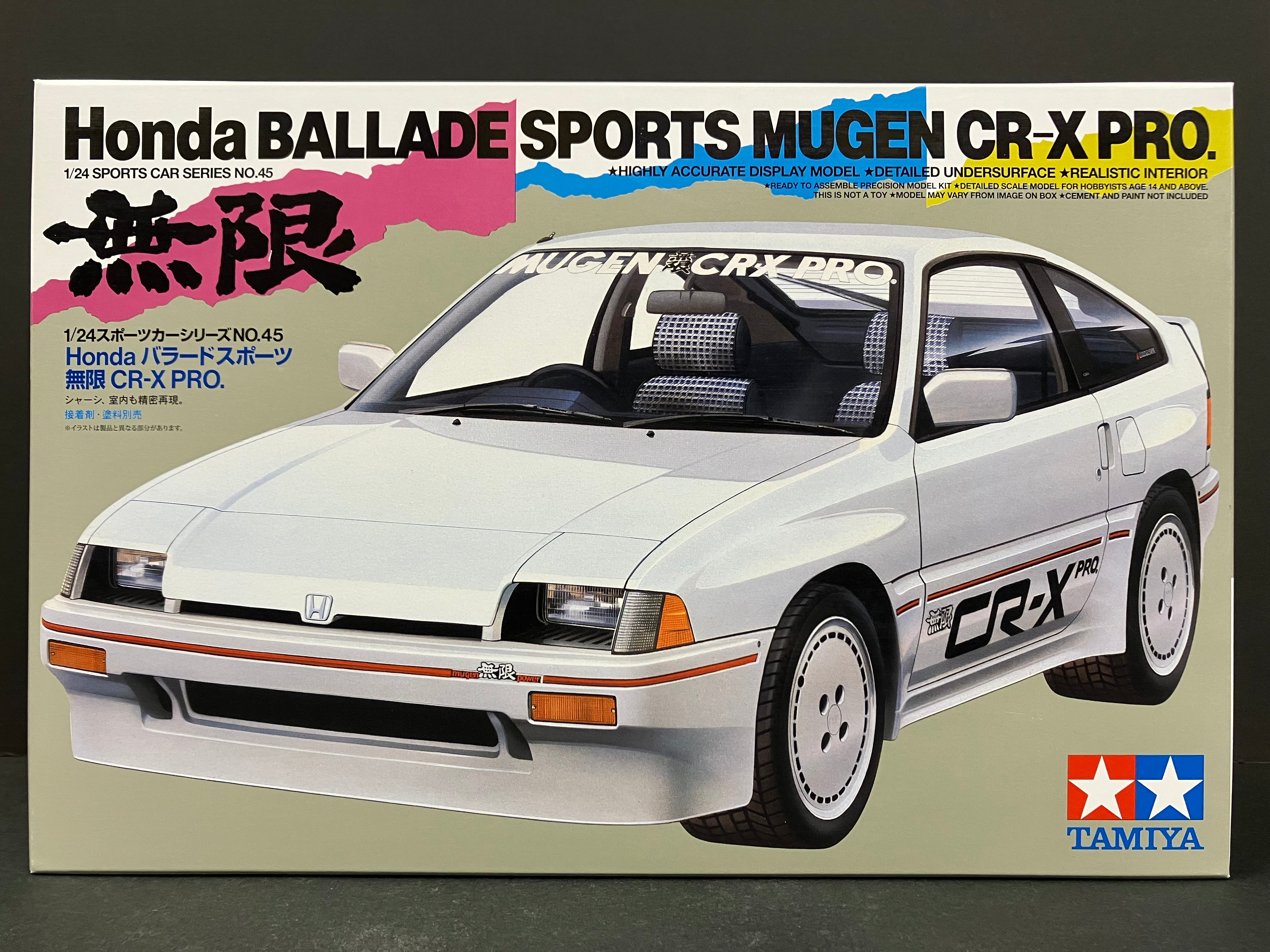 No. 045 Honda Ballade Sports Mugen CR-X PRO. 1.5i E-AF