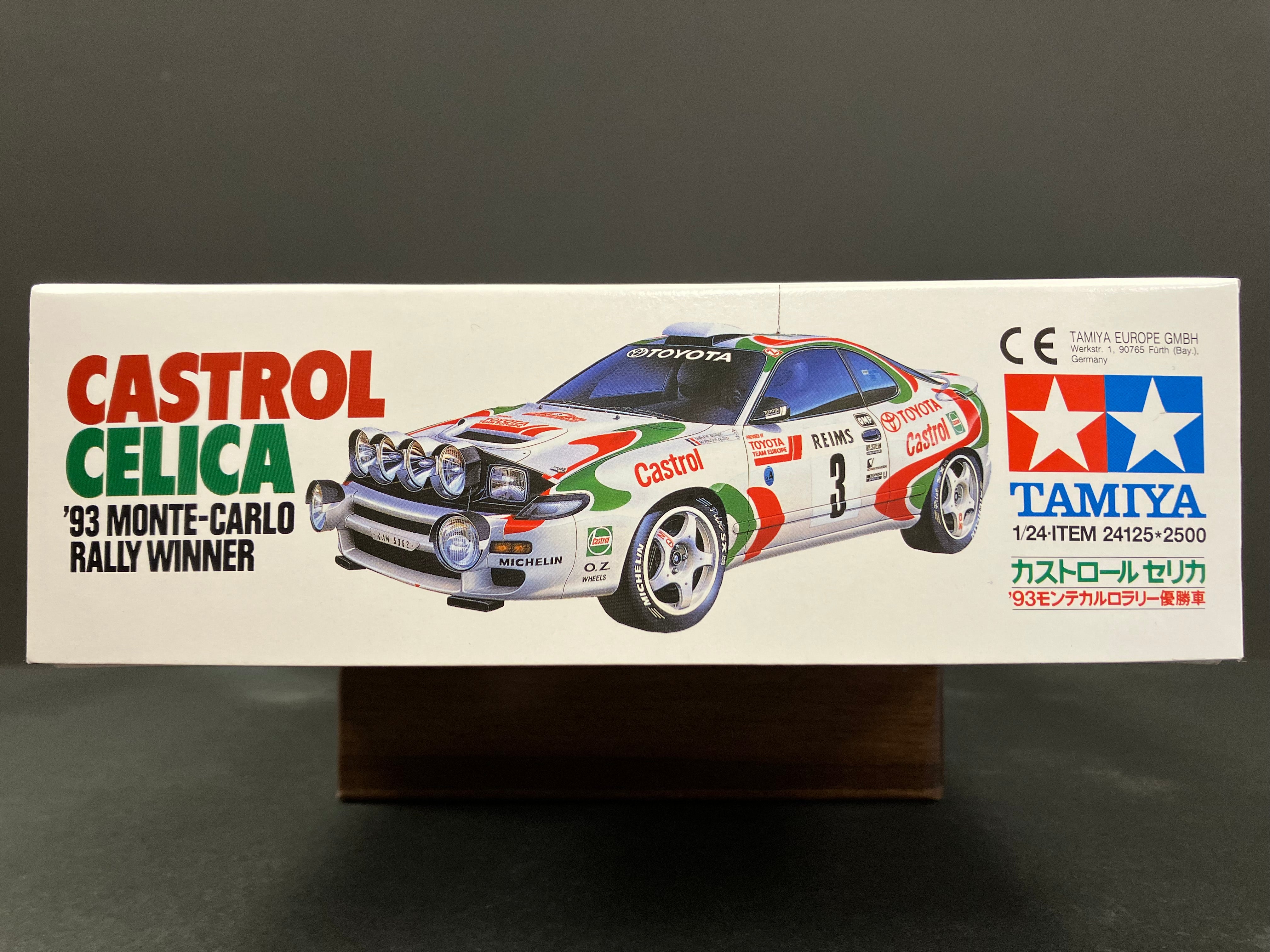 No. 125 TTE Castrol Toyota Celica GT-Four RC ST185 ~ Year 1993 WRC Monte-Carlo Rally Winner Version [Auriol Didier & Occelli Bernard]