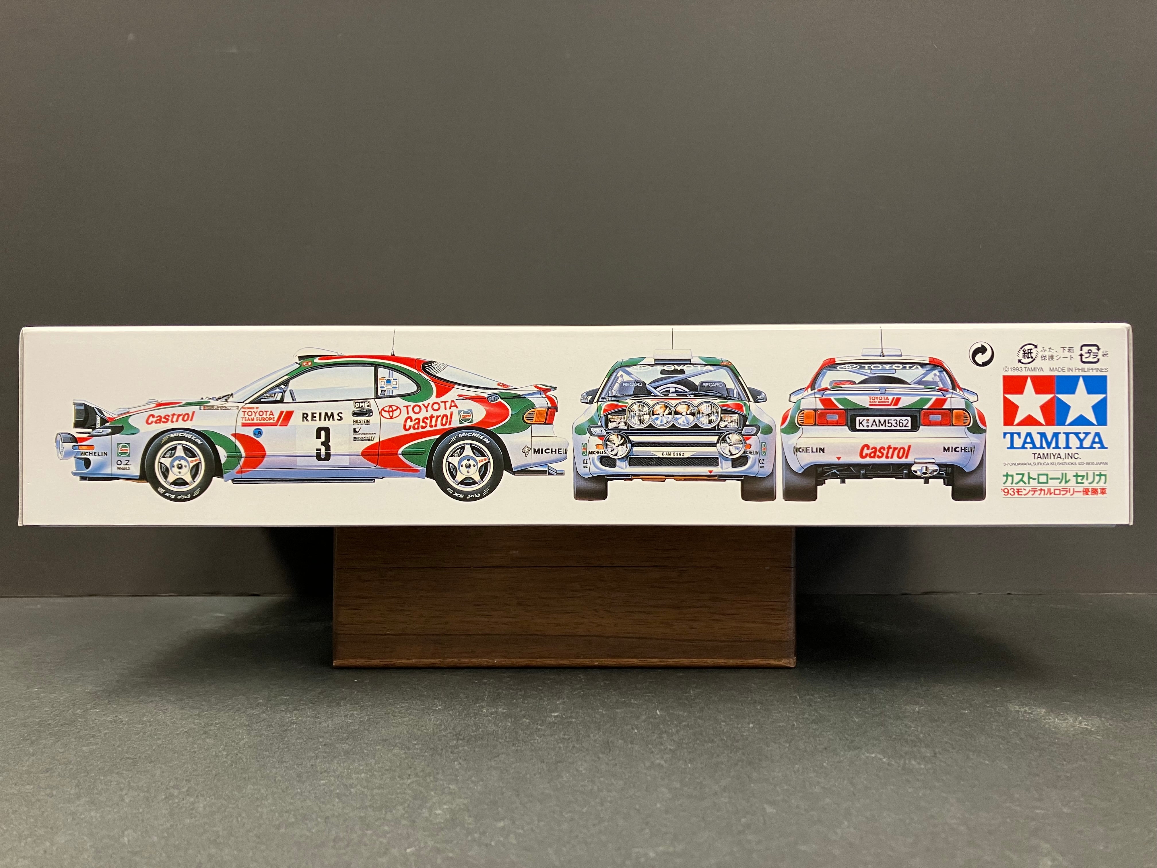 No. 125 TTE Castrol Toyota Celica GT-Four RC ST185 ~ Year 1993 WRC Monte-Carlo Rally Winner Version [Auriol Didier & Occelli Bernard]