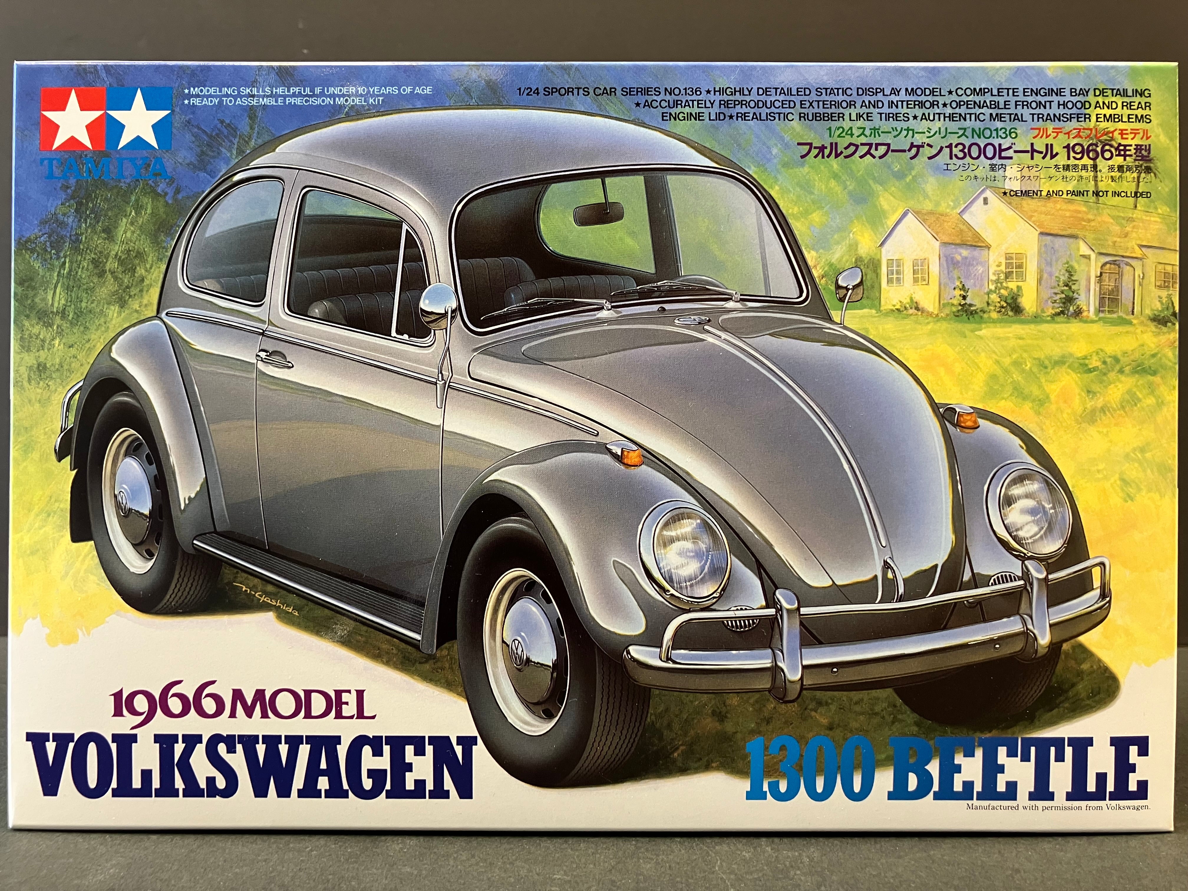 No. 136 Volkswagen 1300 Beetle VW Käfer ~ Year 1966 Model [福士 甲蟲車]