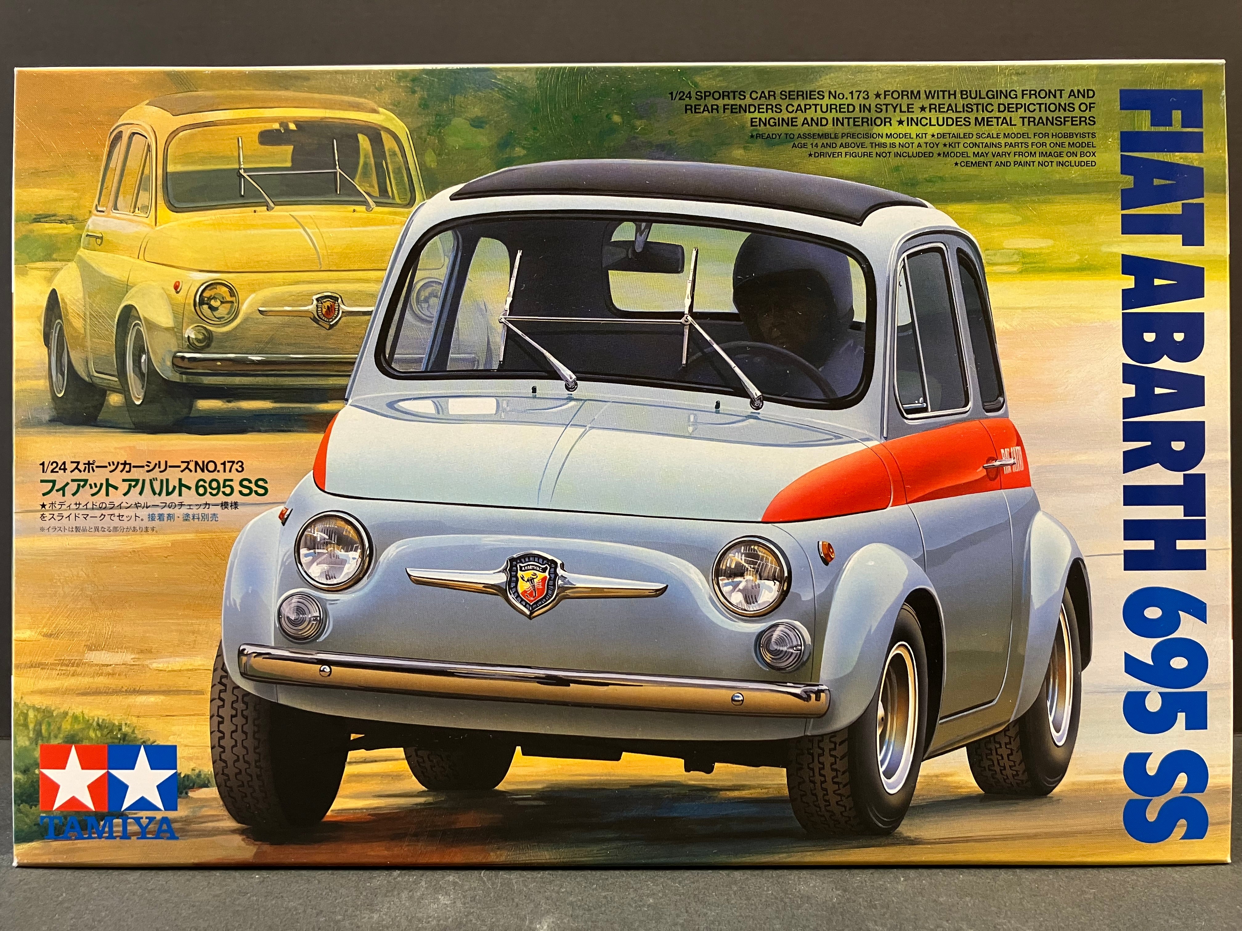 No. 173 Fiat Abarth 695 SS “esse esse” ~ Year 1964 Version by Carlo (Karl) Abarth