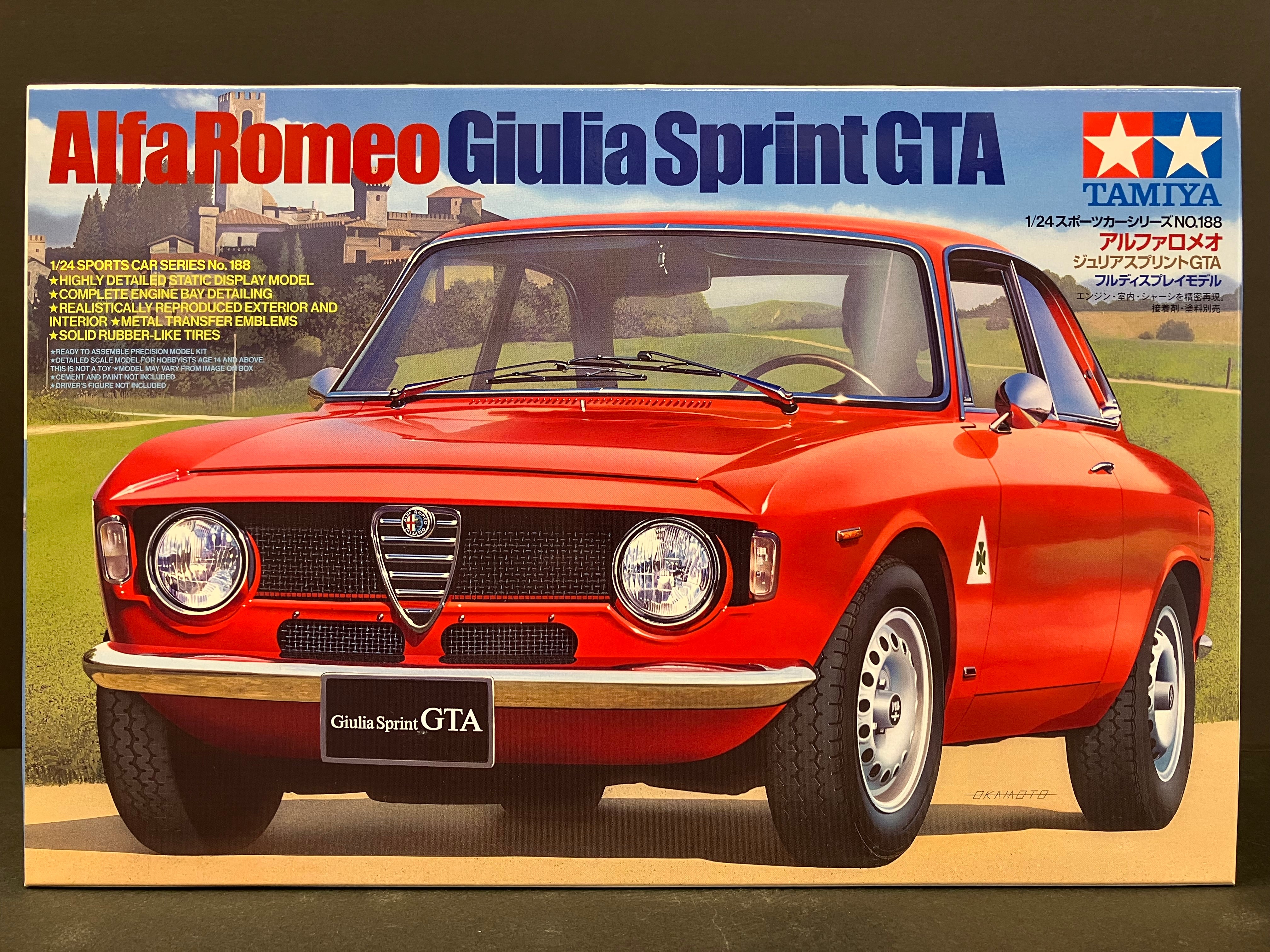 No. 188 Alfa Romeo Giulia Sprint GTA ~ Year 1965 Version