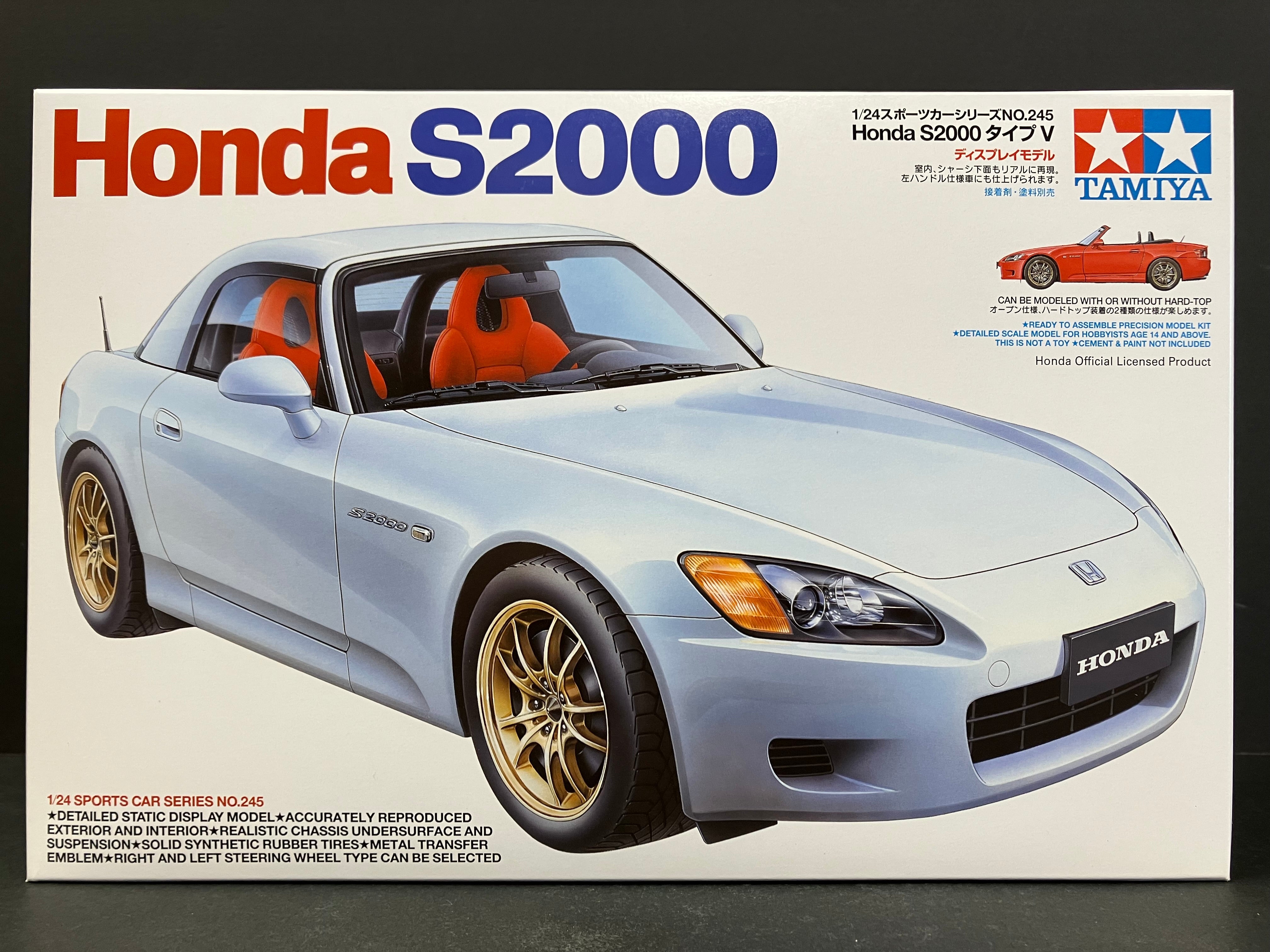 No. 245 Honda S2000 Type V AP1 ~ Hard Top Version [無限 Mugen MF-10 + 石橋 Bridgestone Potenza S-02]