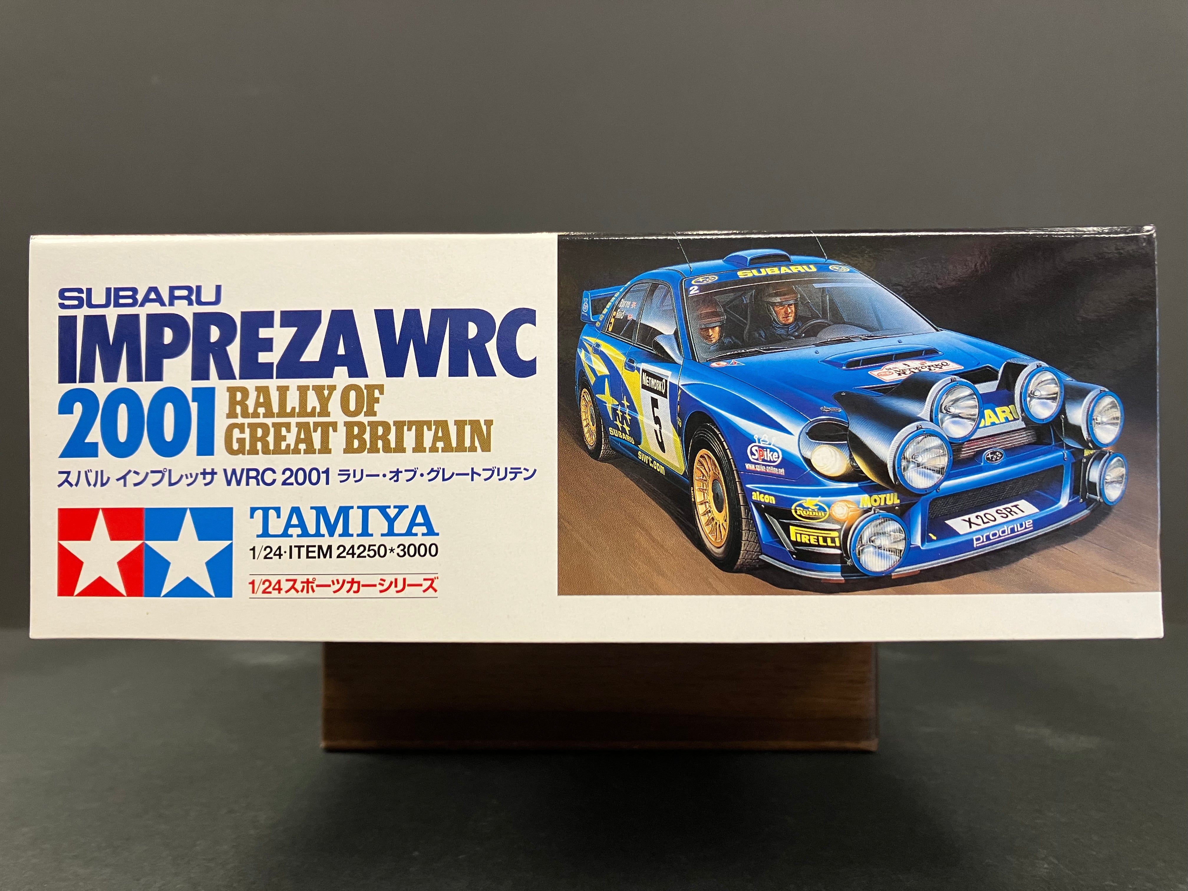 No. 250 Subaru Impreza WRC GDB ~ Year 2001 Rally of Great Britain Version [Richard Burns & Robert Reid]