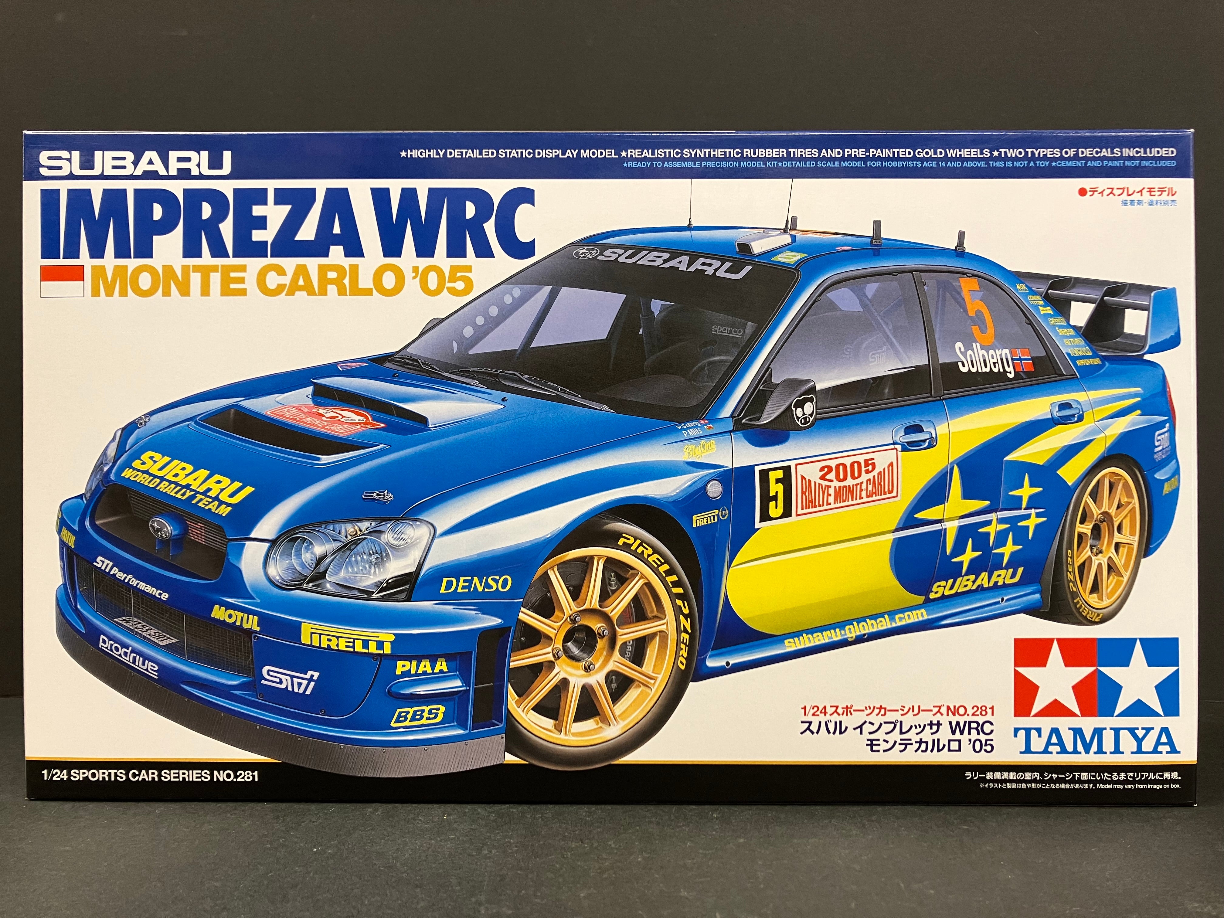 No. 281 Subaru Impreza WRC GDB ~ Year 2005 Monte-Carlo Rally Version [Petter Solberg & Stéphane Sarrazin]
